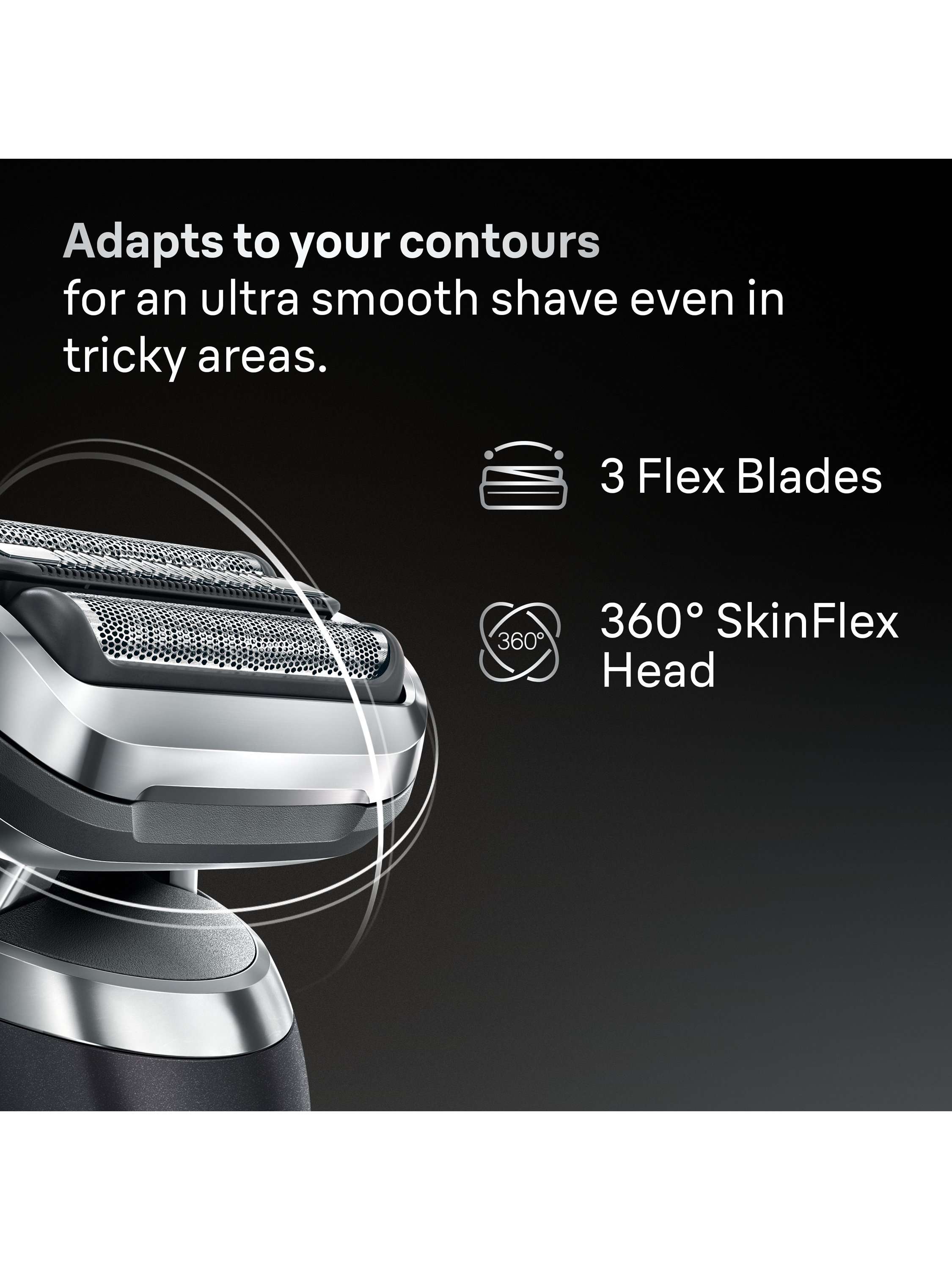 Series 7 72-G7200cc Electric Shaver, Black