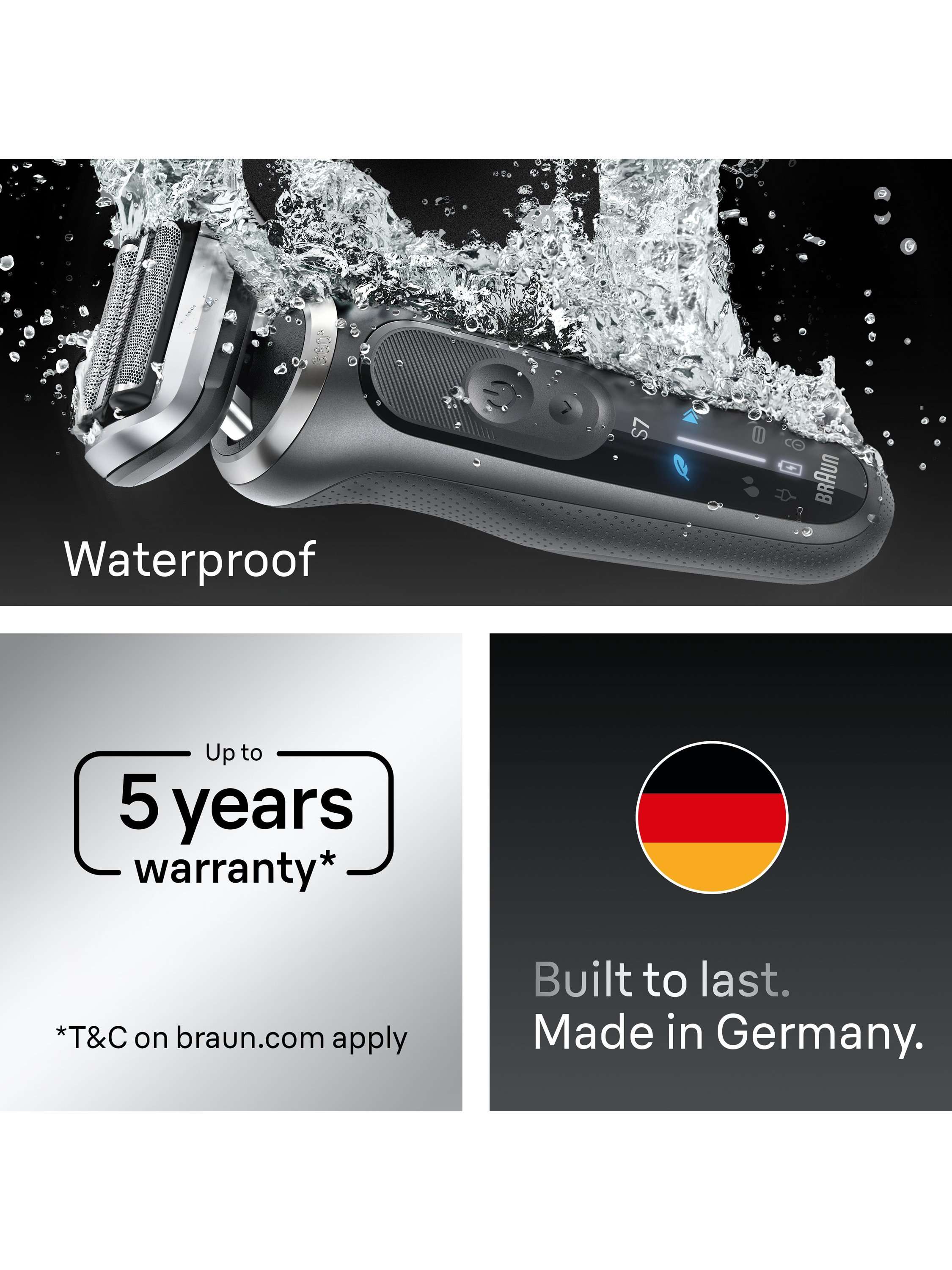 Series 7 72-G7200cc Electric Shaver, Black