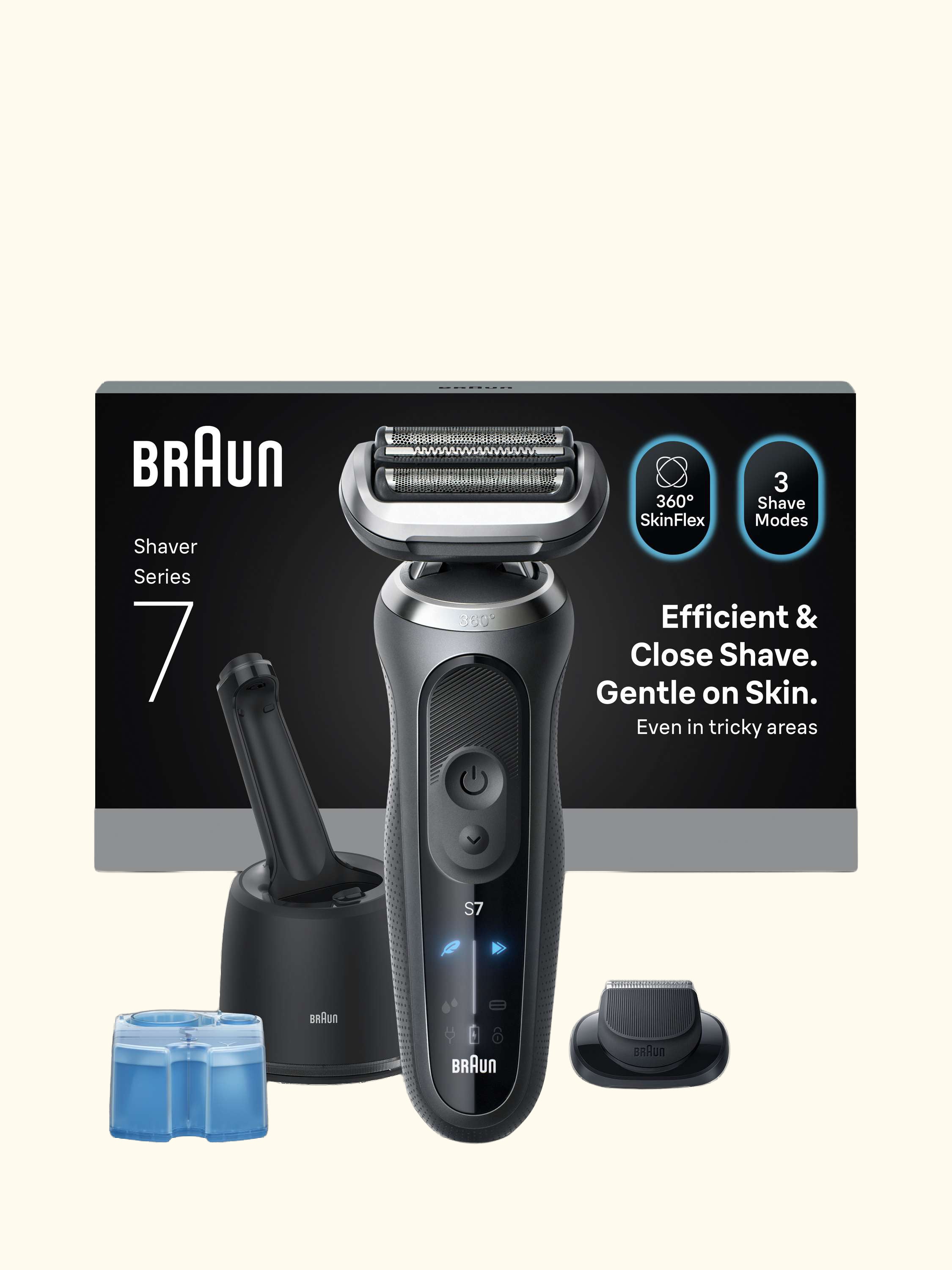 Series 7 72-G7200cc Electric Shaver, Black