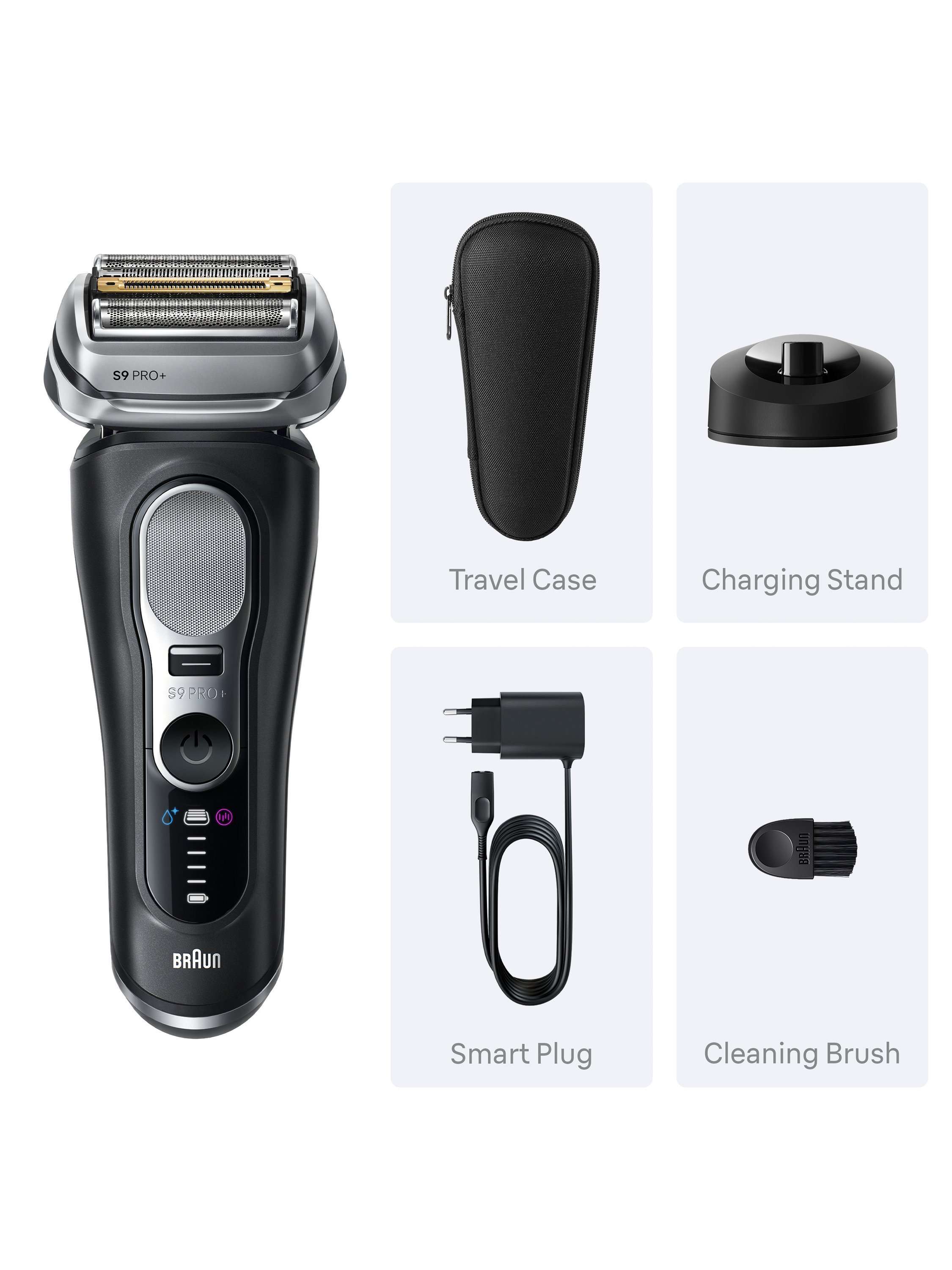 Series 9 PRO+ 9610s Shaver, Black