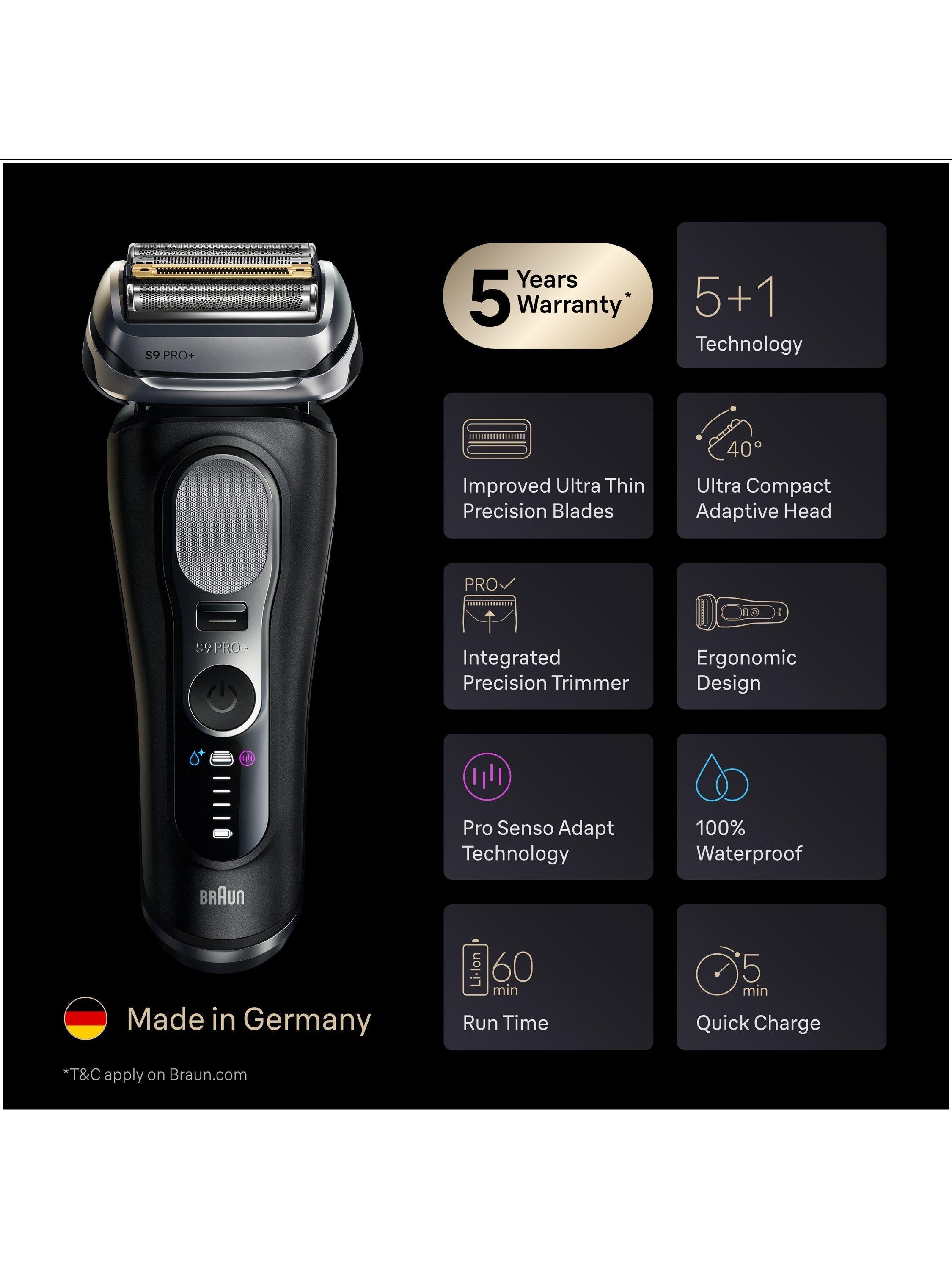 Series 9 PRO+ 9610s Shaver, Black