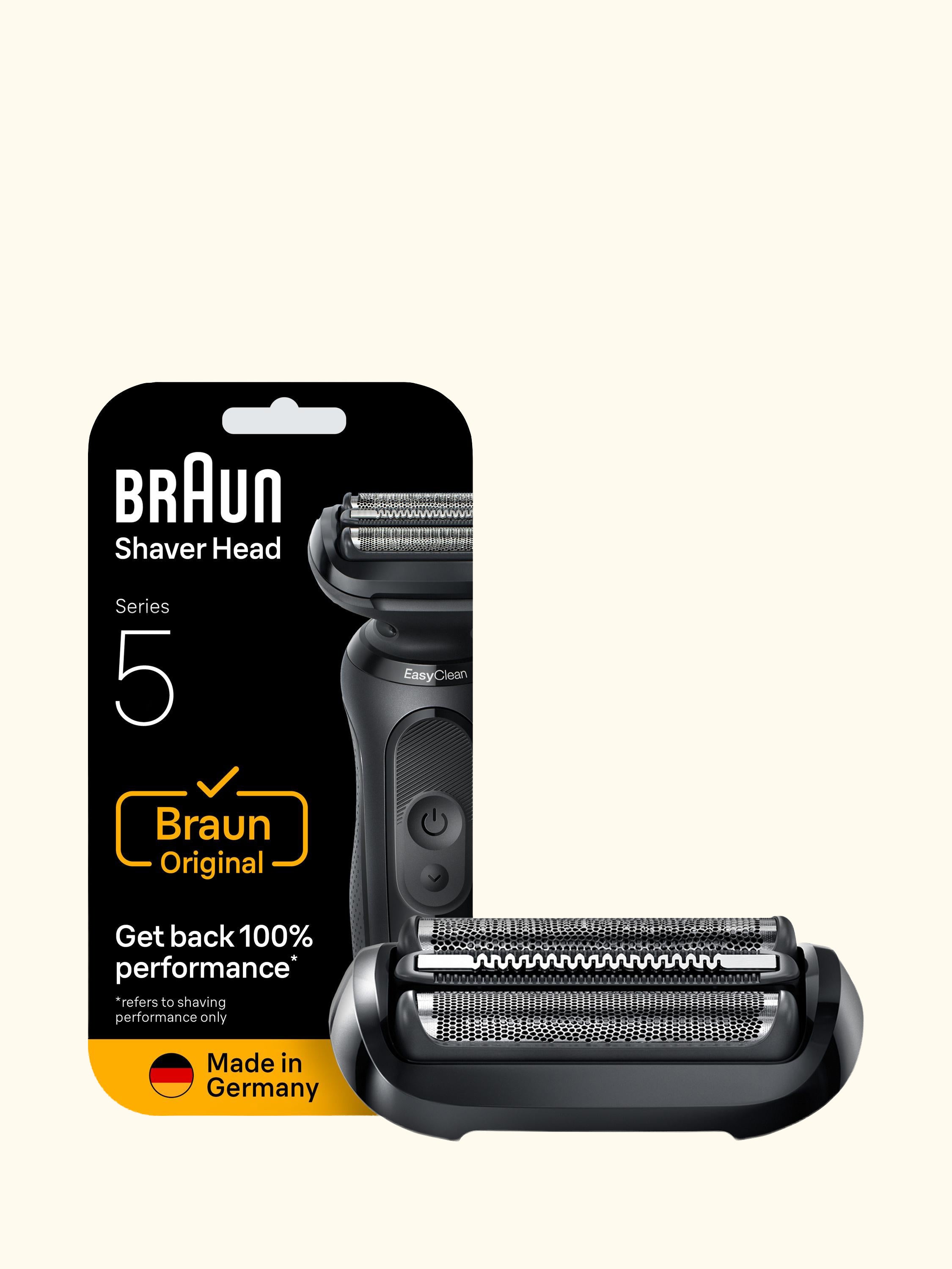 Series 5 Shaver Head Replacement, Black
