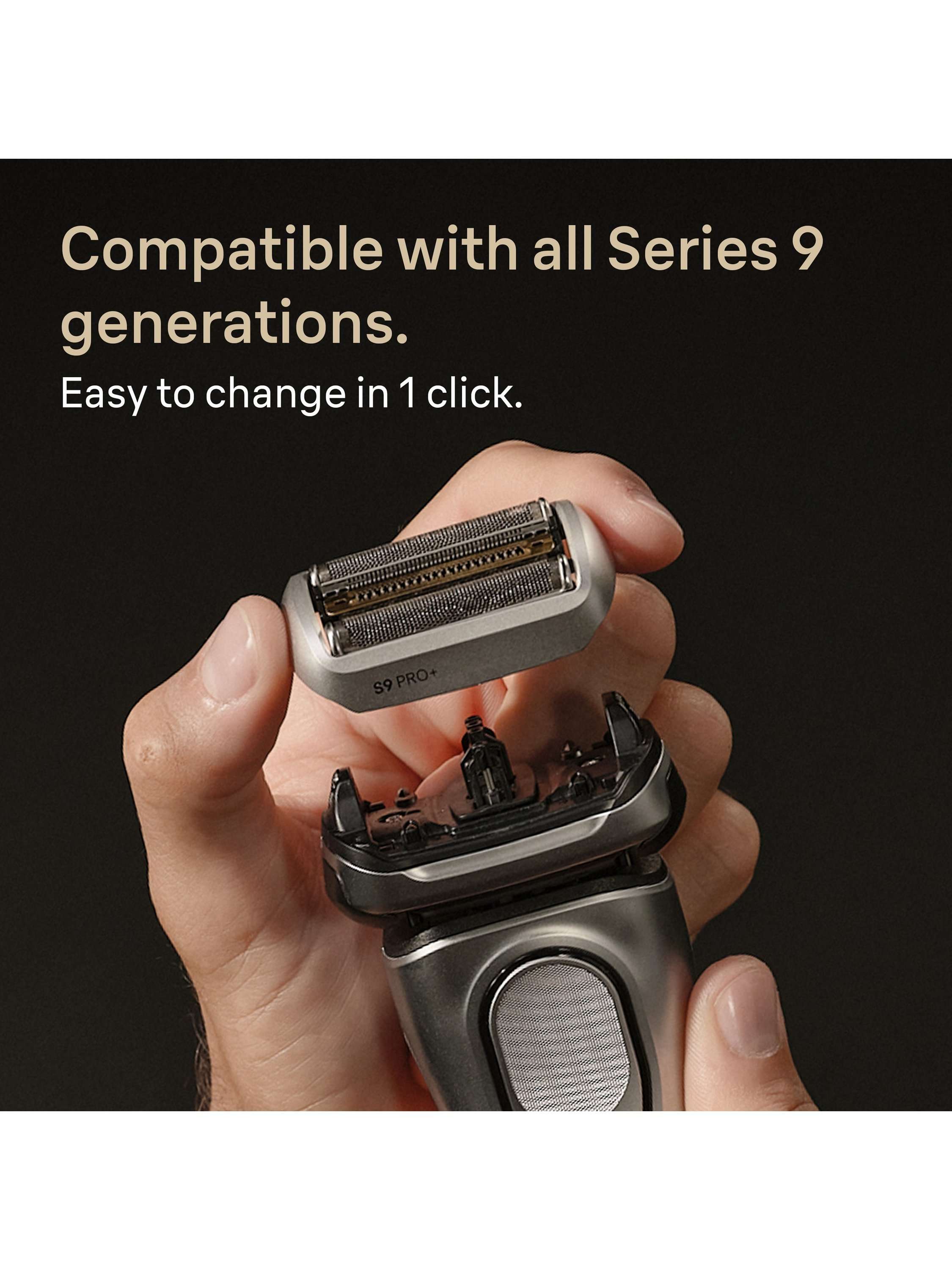 Series 9 Shaver Head Replacement, Black
