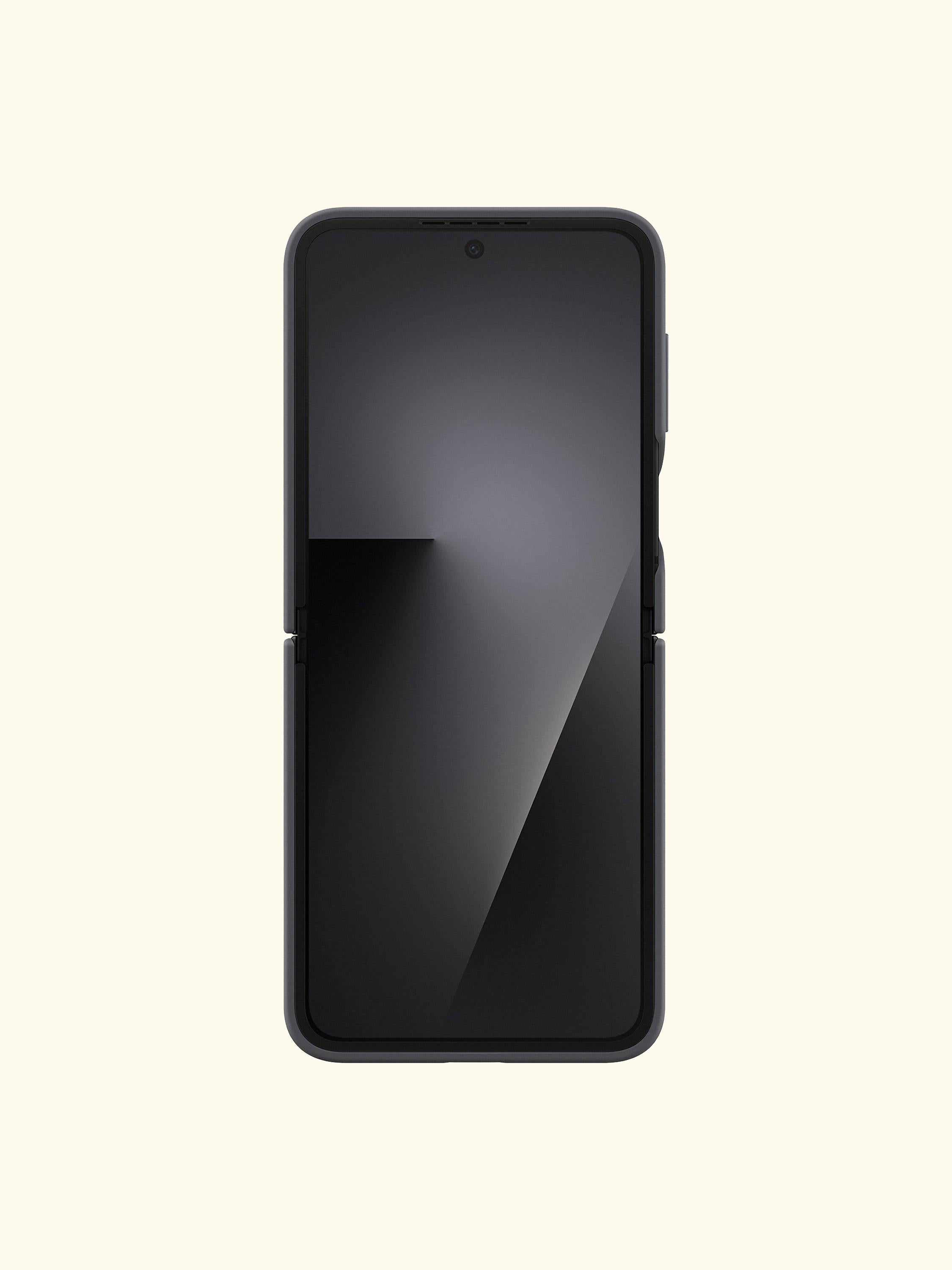 Silicone Case with Ring for Galaxy Z Flip7 FE / Flip6