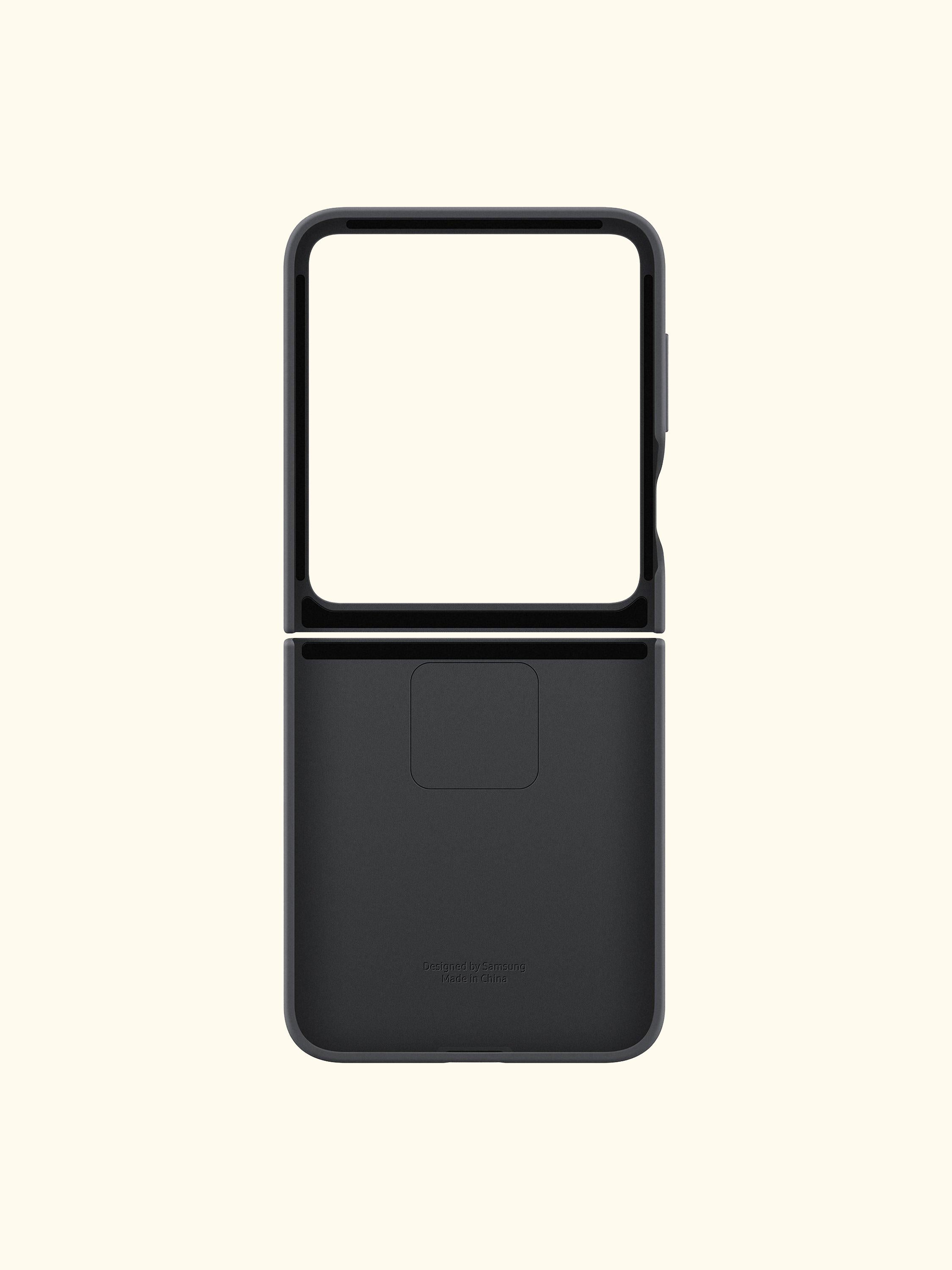 Silicone Case with Ring for Galaxy Z Flip7 FE / Flip6