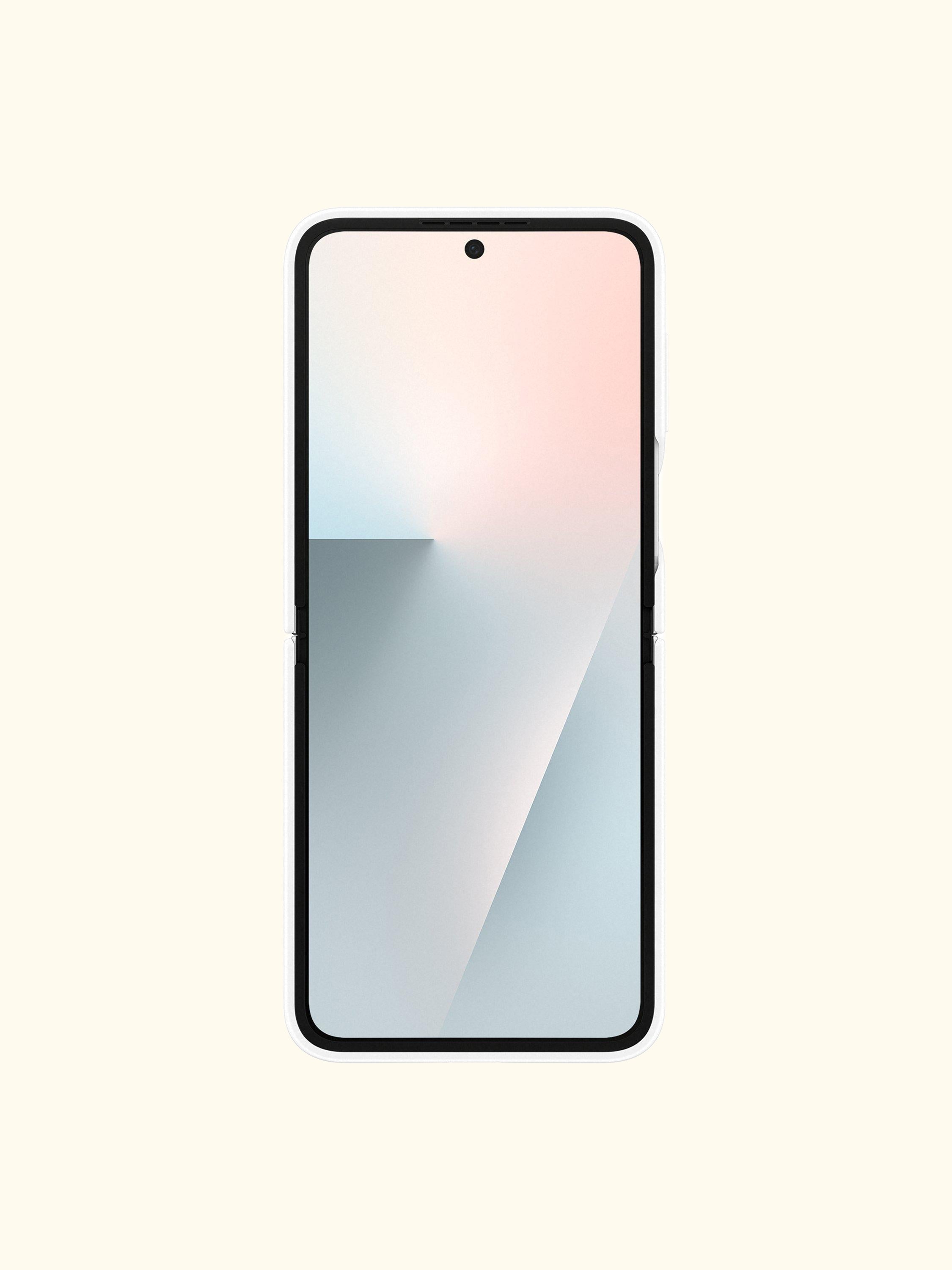 Silicone Case with Ring for Galaxy Z Flip7 FE / Flip6