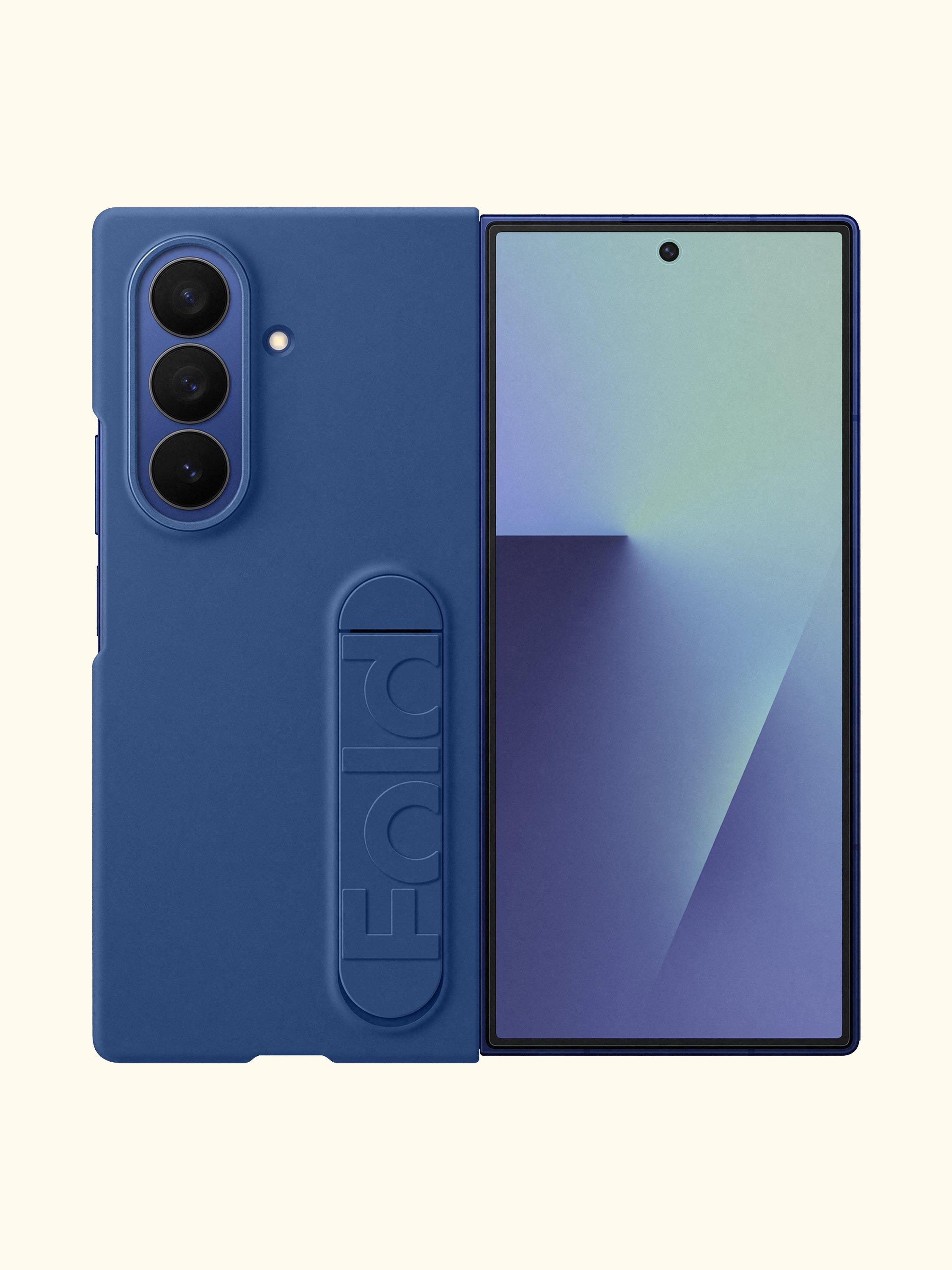 Silicone Grip Case with Stand for Galaxy Z Fold7