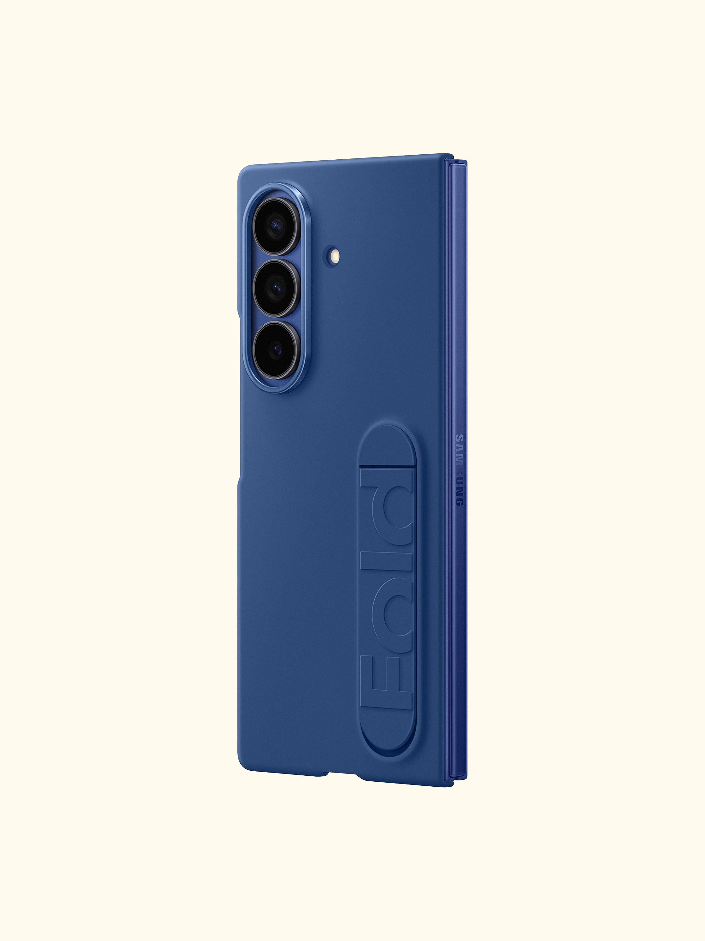Silicone Grip Case with Stand for Galaxy Z Fold7