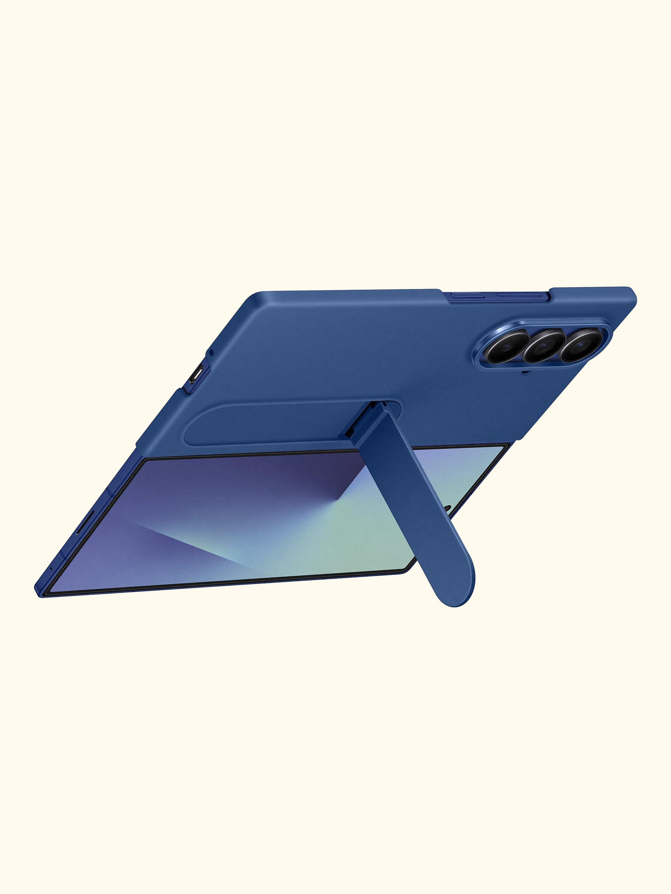 Silicone Grip Case with Stand for Galaxy Z Fold7