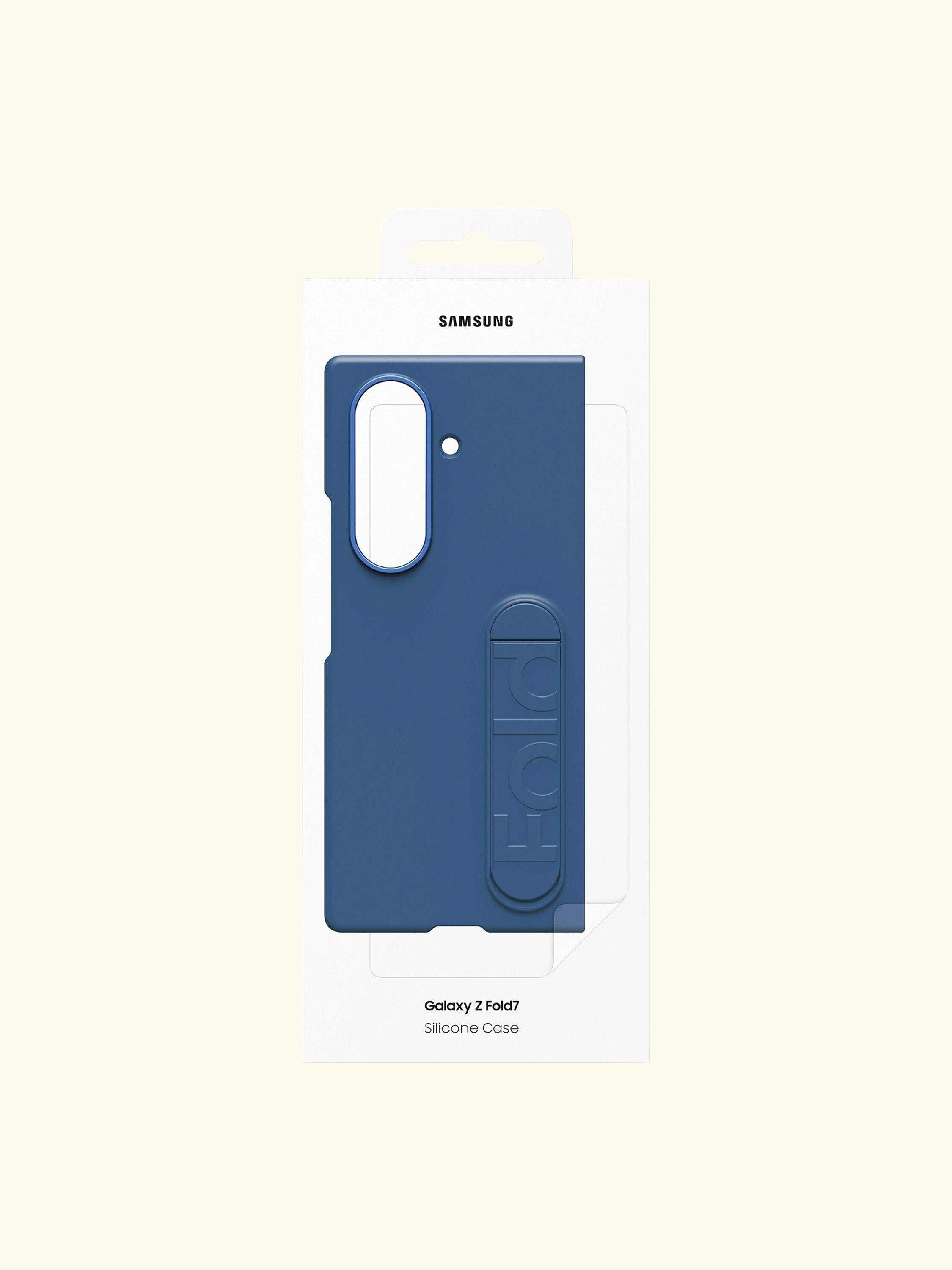 Silicone Grip Case with Stand for Galaxy Z Fold7