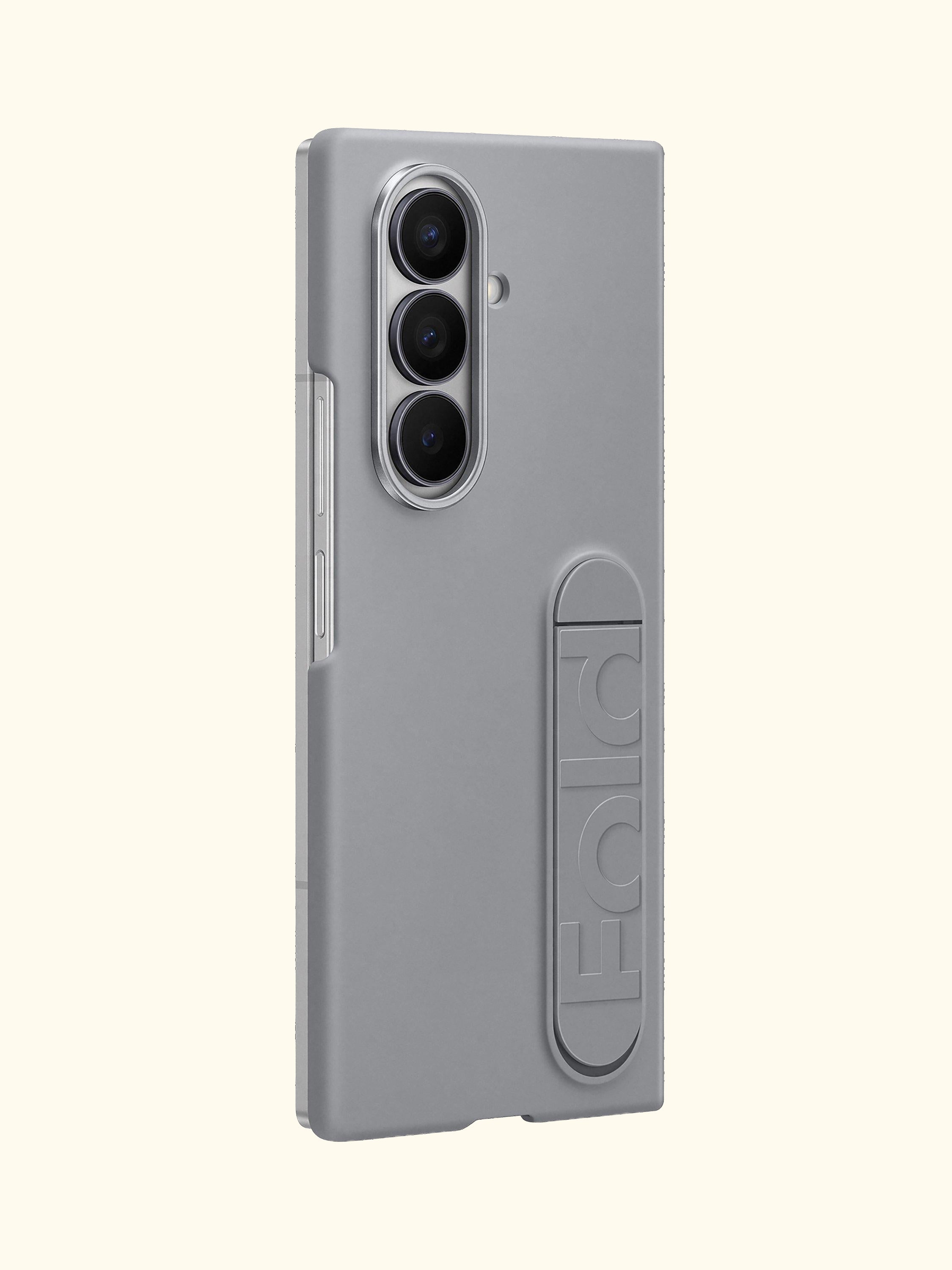 Silicone Grip Case with Stand for Galaxy Z Fold7