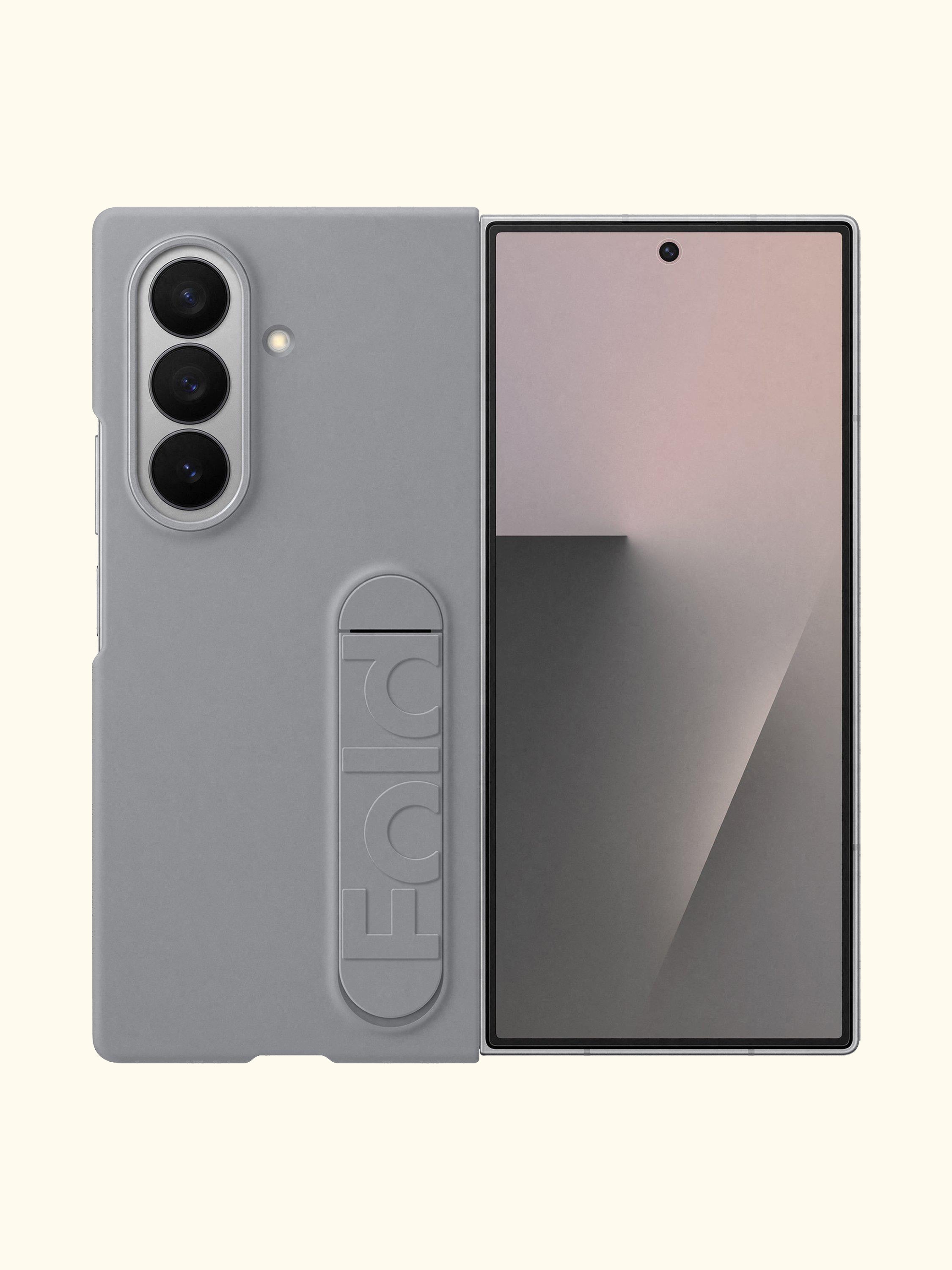 Silicone Grip Case with Stand for Galaxy Z Fold7