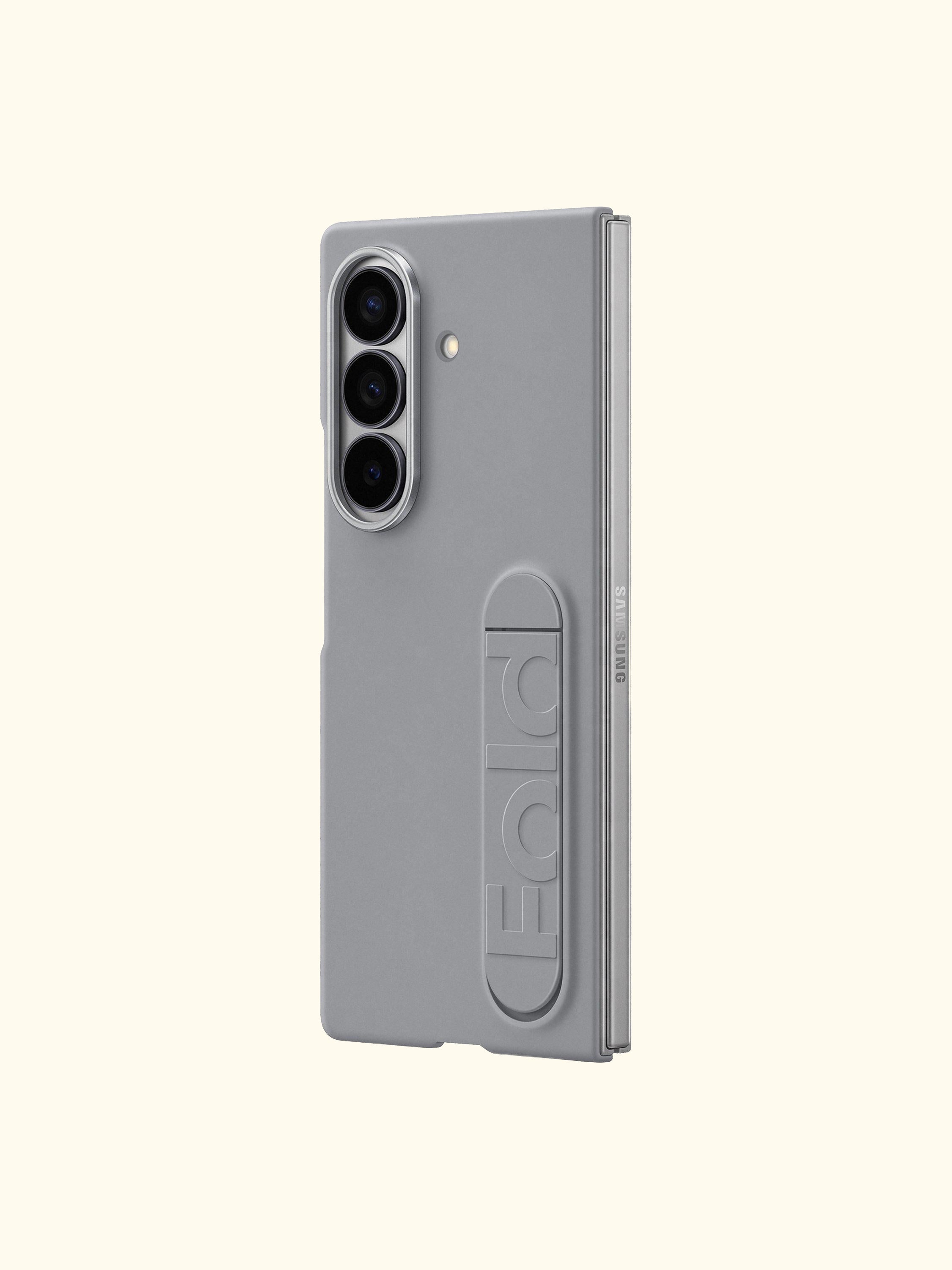 Silicone Grip Case with Stand for Galaxy Z Fold7