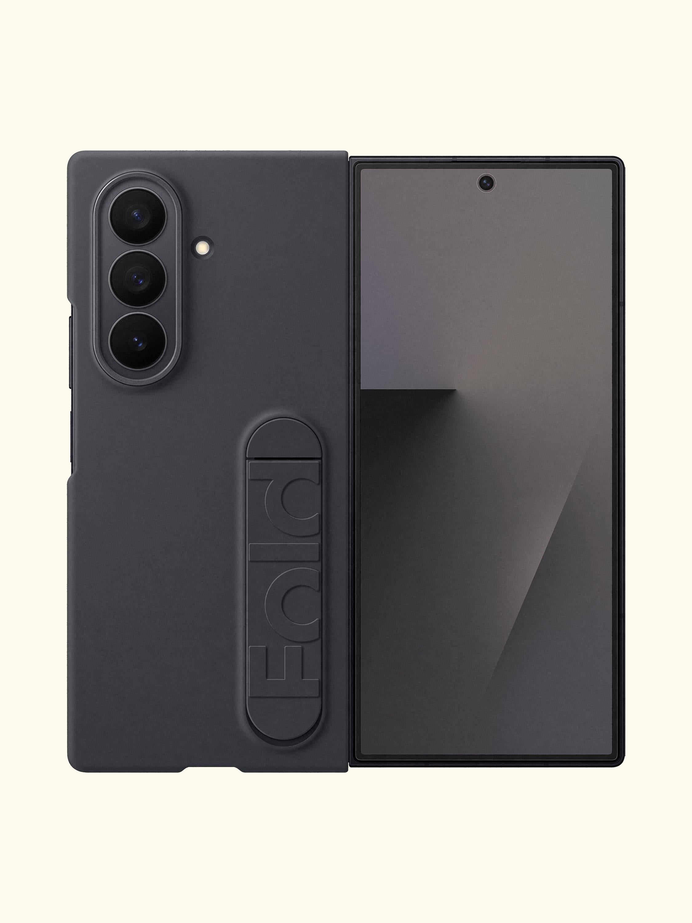 Silicone Grip Case with Stand for Galaxy Z Fold7