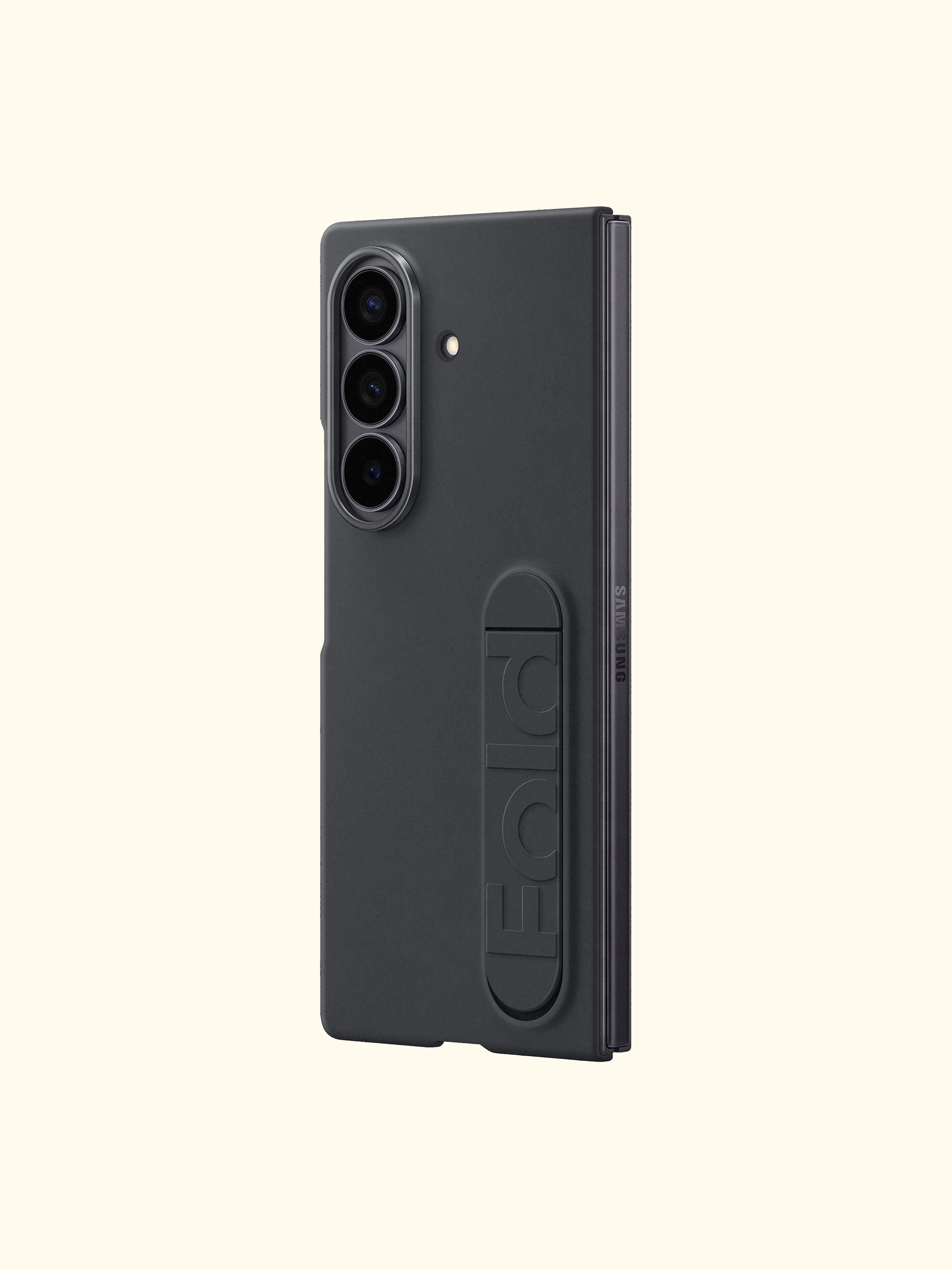 Silicone Grip Case with Stand for Galaxy Z Fold7