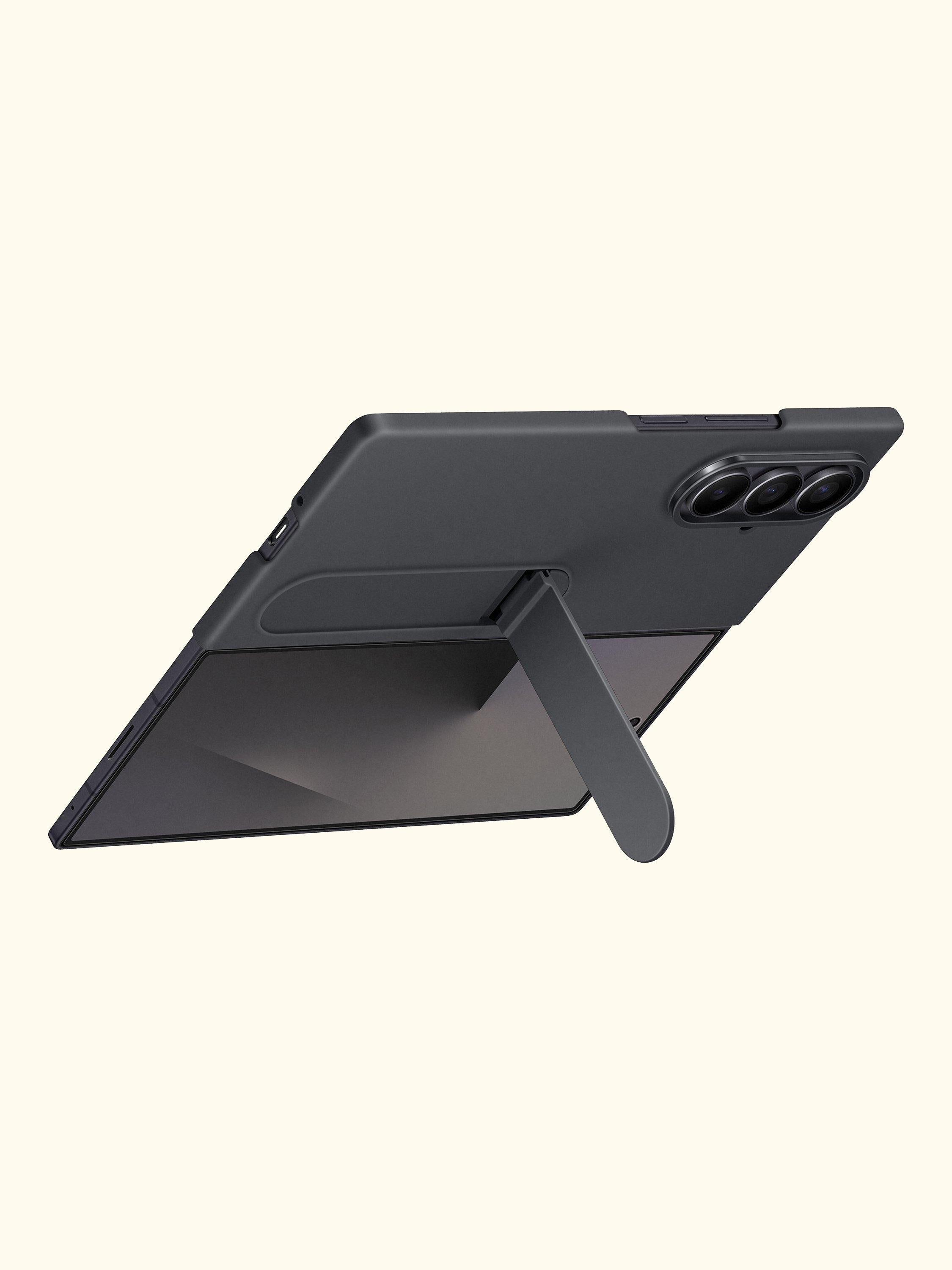 Silicone Grip Case with Stand for Galaxy Z Fold7