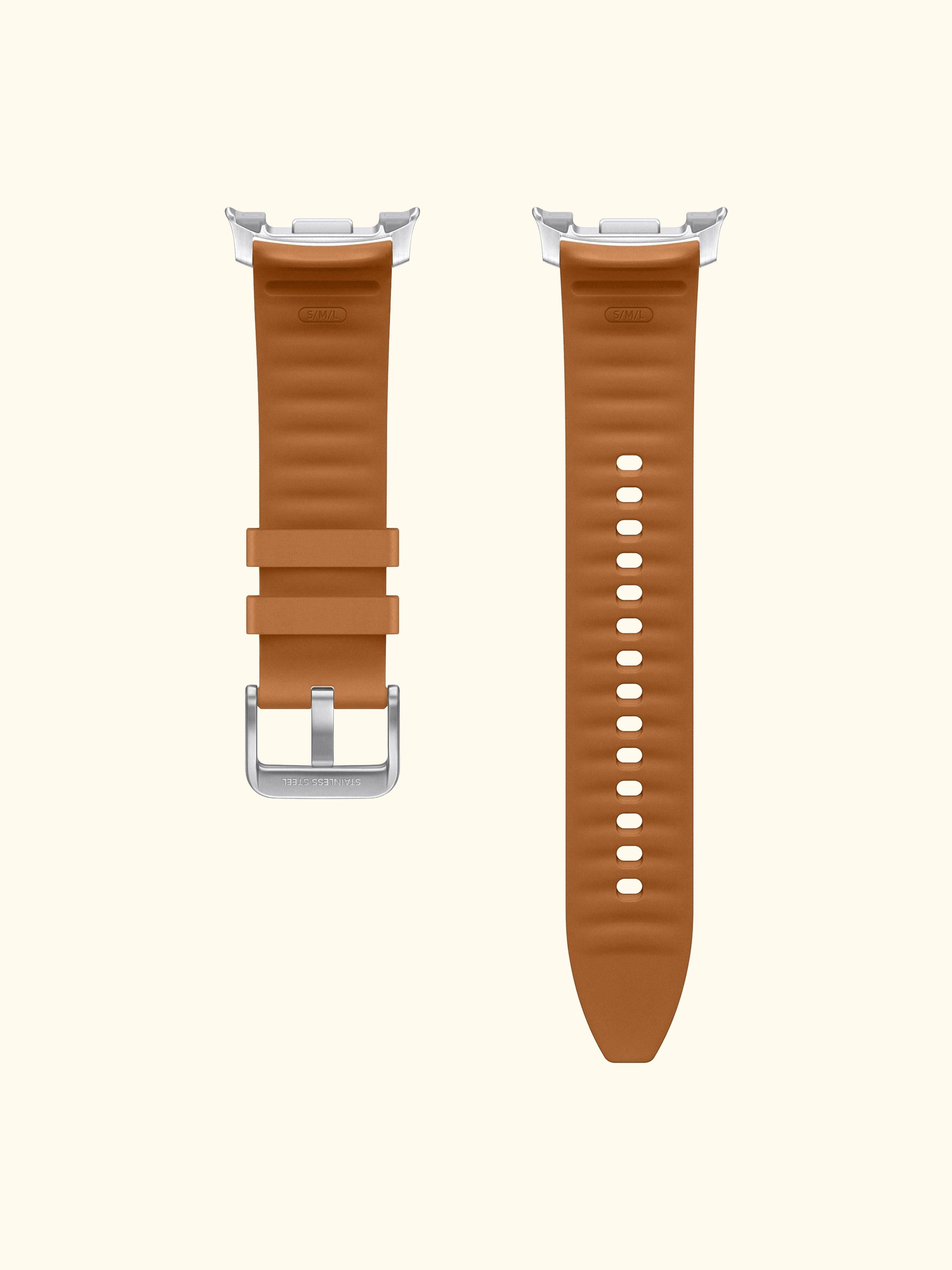 Galaxy Hybrid Strap for Galaxy Watch8 / Watch8 Classic, Camel