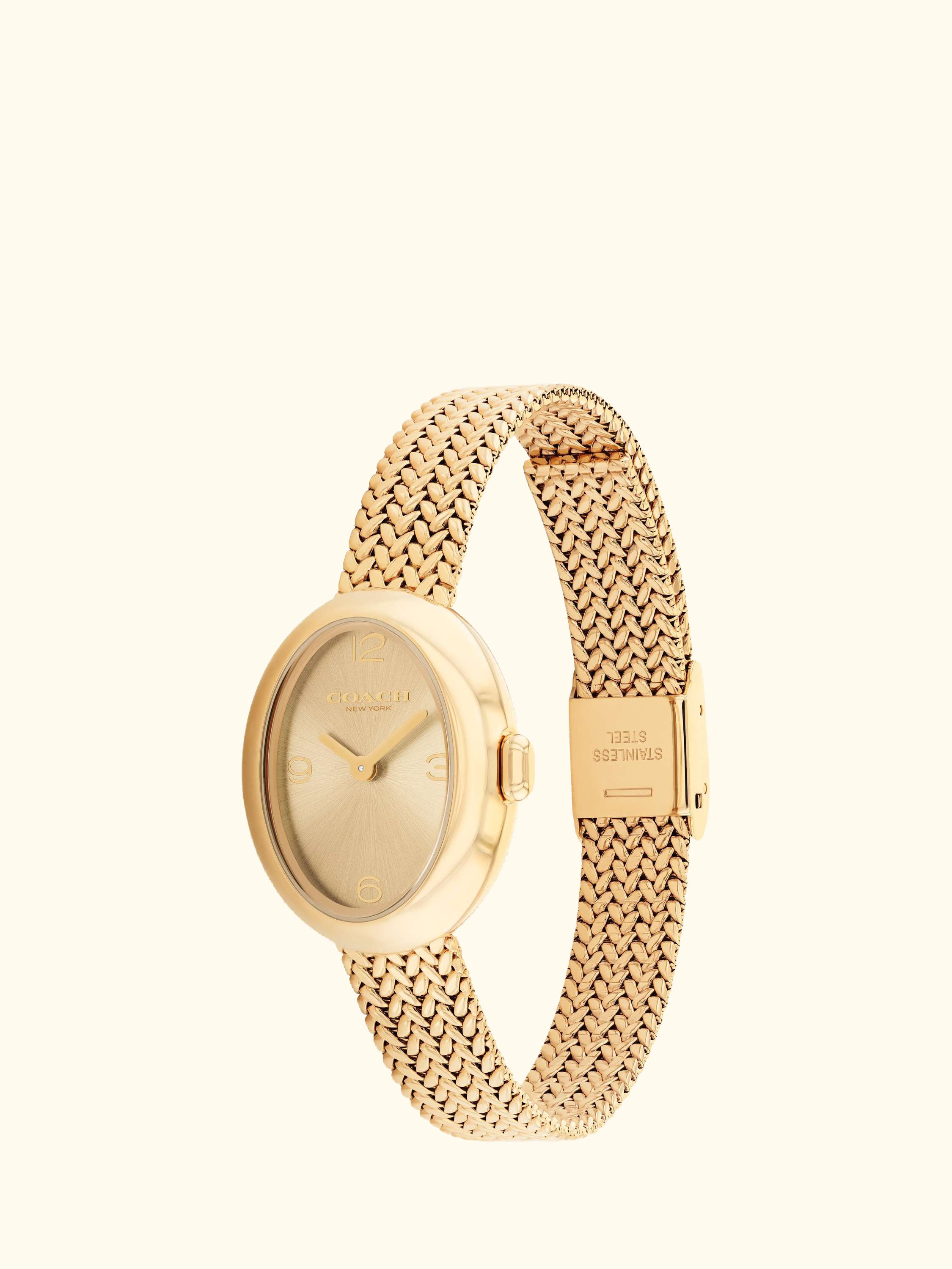14504567 Women's Mesh Bracelet Wash, Gold