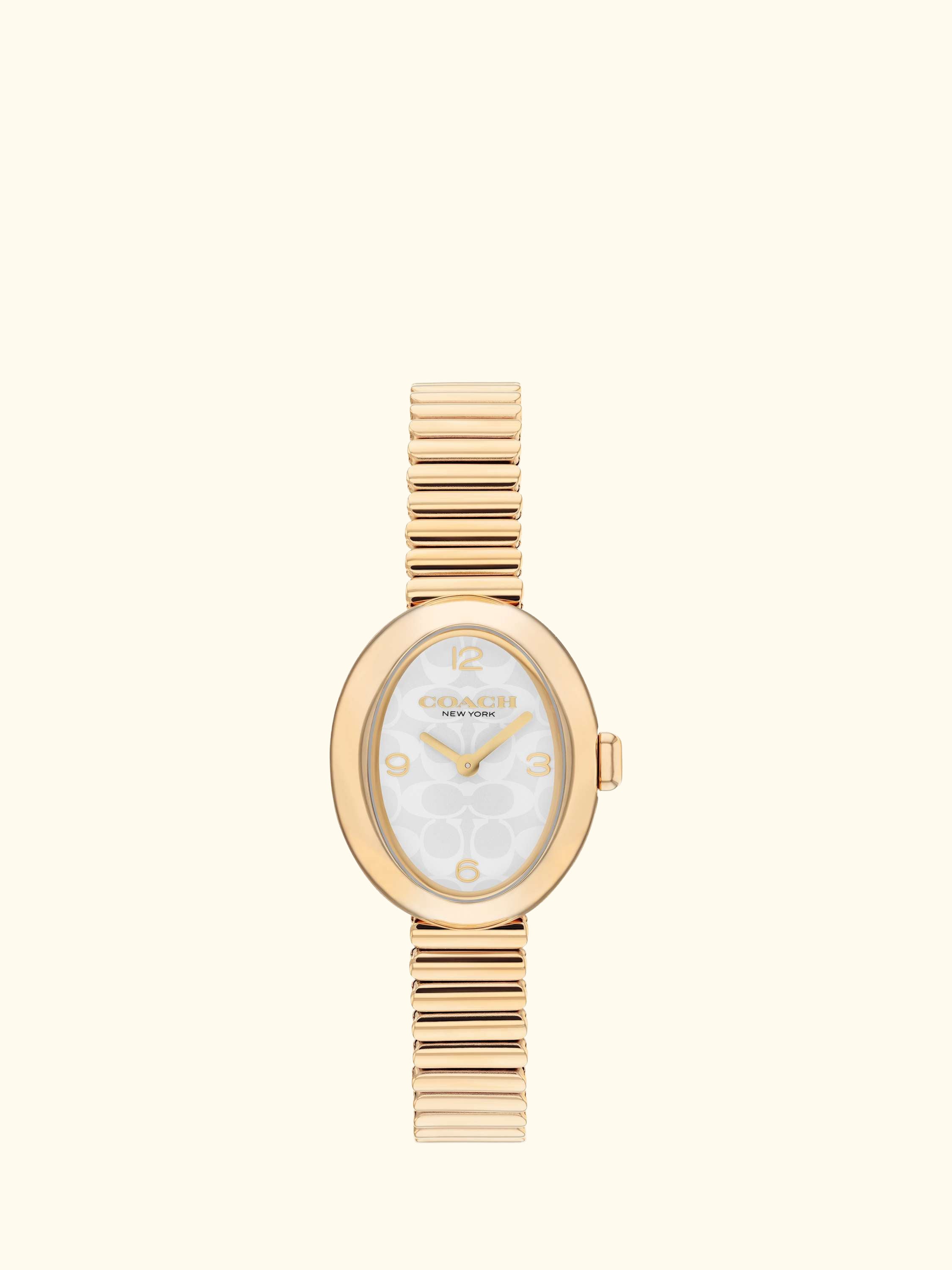 14504573 Women's Stretch Bracelet Strap Watch, Gold