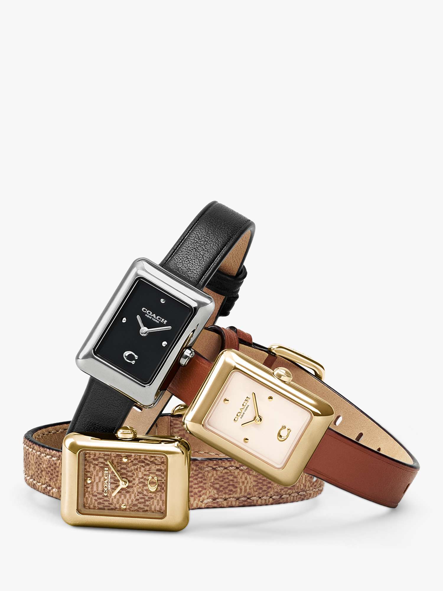 14504584 Ladies Mara Leather Strap Watch, Brown
