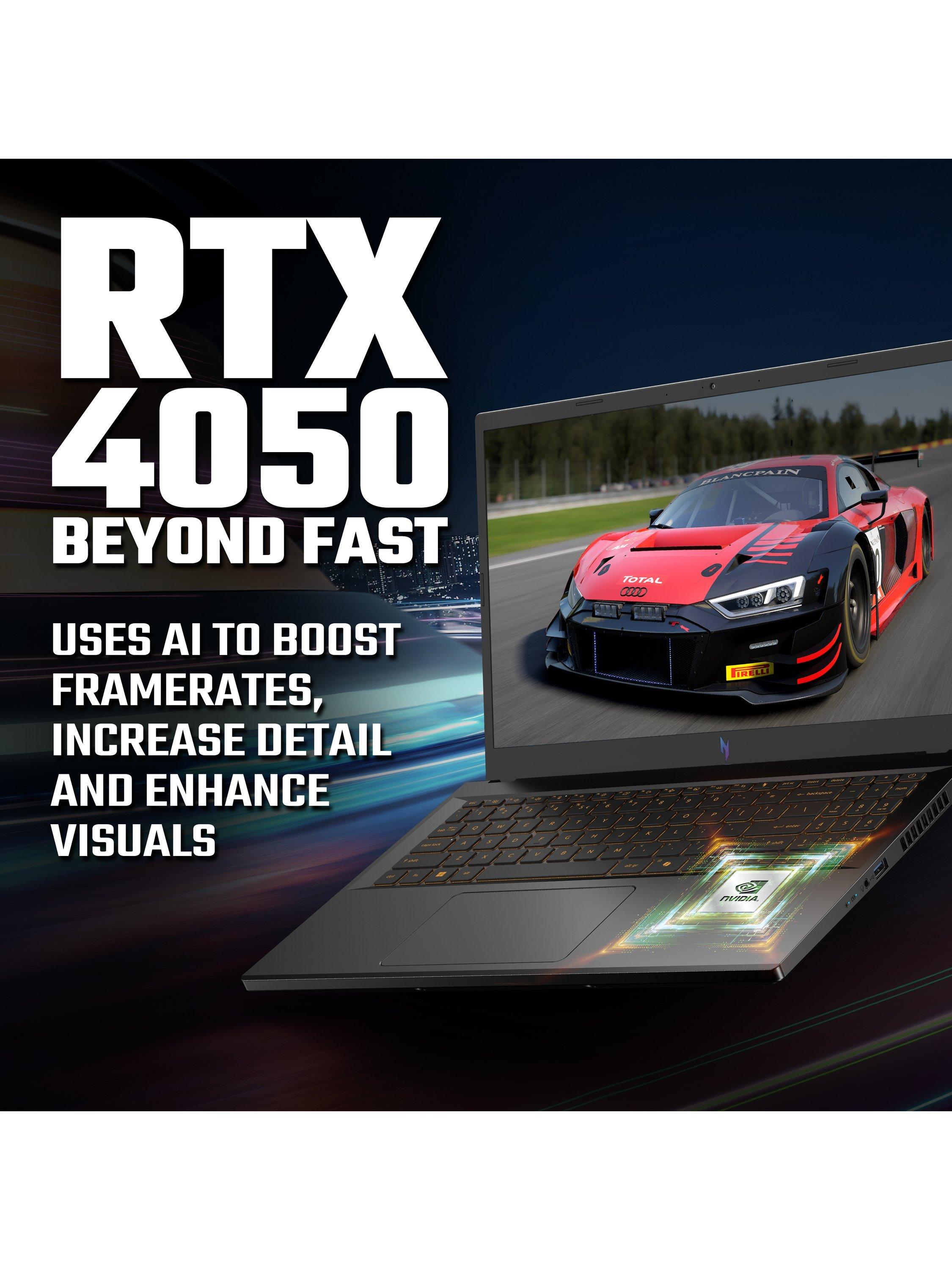 Nitro V15 Gaming Laptop, Intel Core i5 Processor, 16GB RAM, 512GB SSD, RTX 4050, 15.6” Full HD, Black