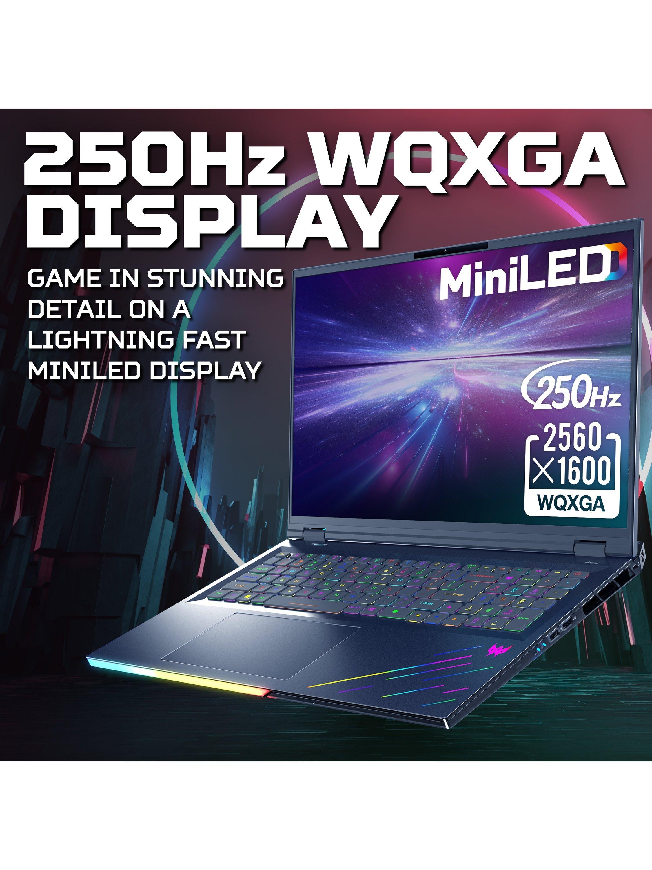 Predator Helios 18 AI Gaming Laptop, Intel Core Ultra 9 Processor, 32GB RAM, 1TB SSD, RTX 5080, 18” WQXGA, Black
