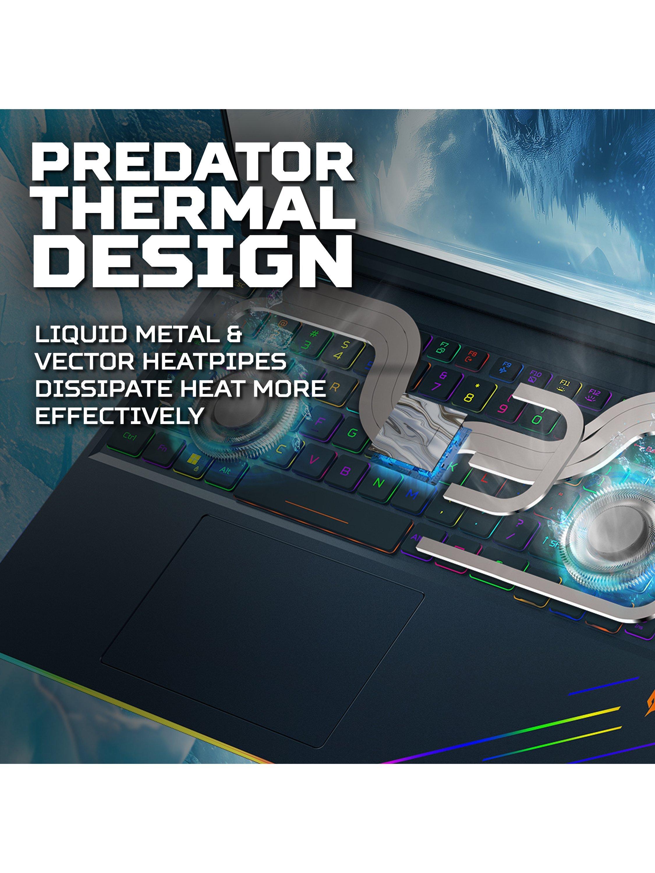 Predator Helios 16 AI Gaming Laptop, Intel Core Ultra 9 Processor, 64GB RAM, 2TB SSD, RTX 5090, 16” WQXGA OLED, Black