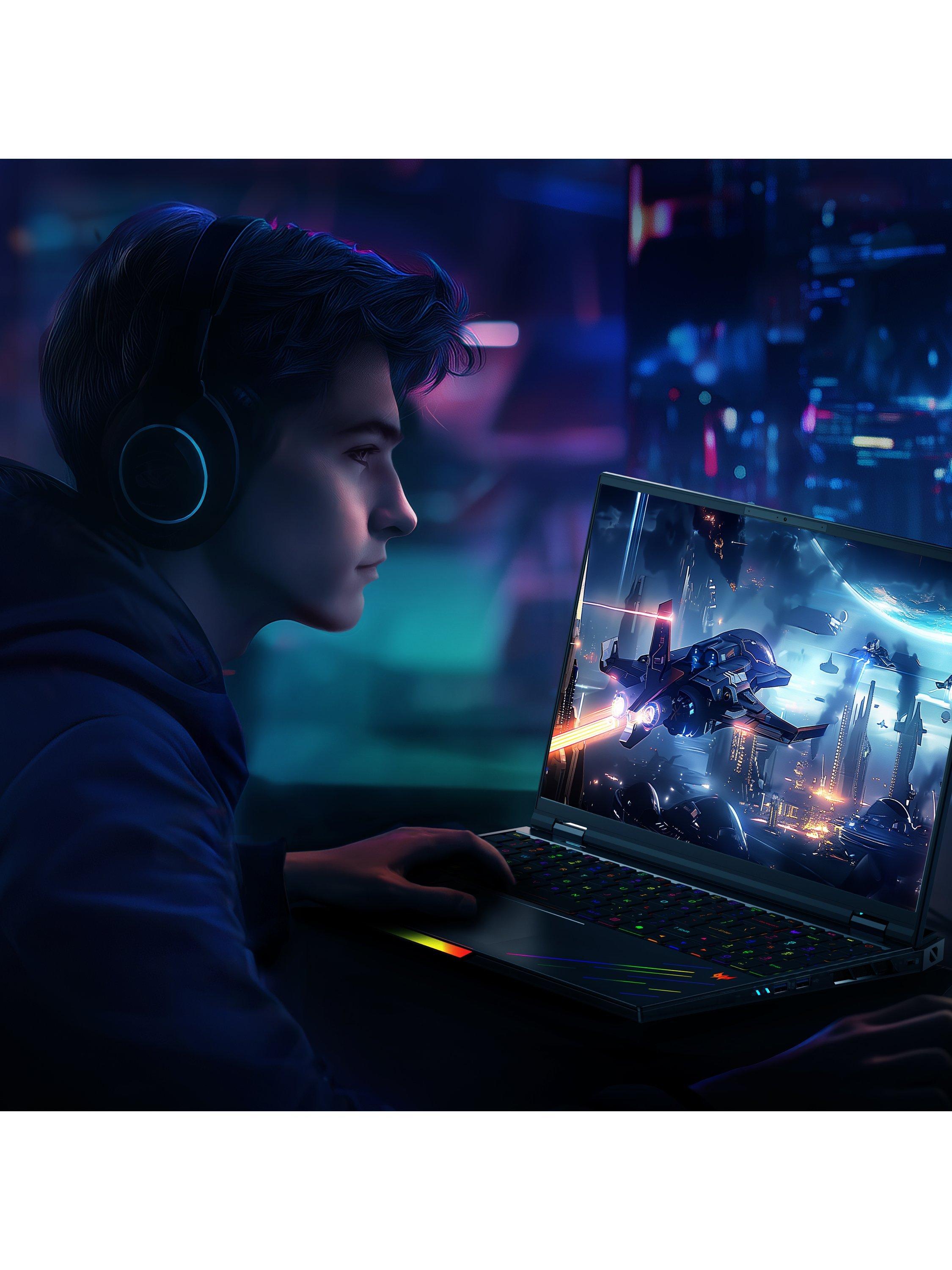 Predator Helios 16 AI Gaming Laptop, Intel Core Ultra 9 Processor, 64GB RAM, 2TB SSD, RTX 5090, 16” WQXGA OLED, Black