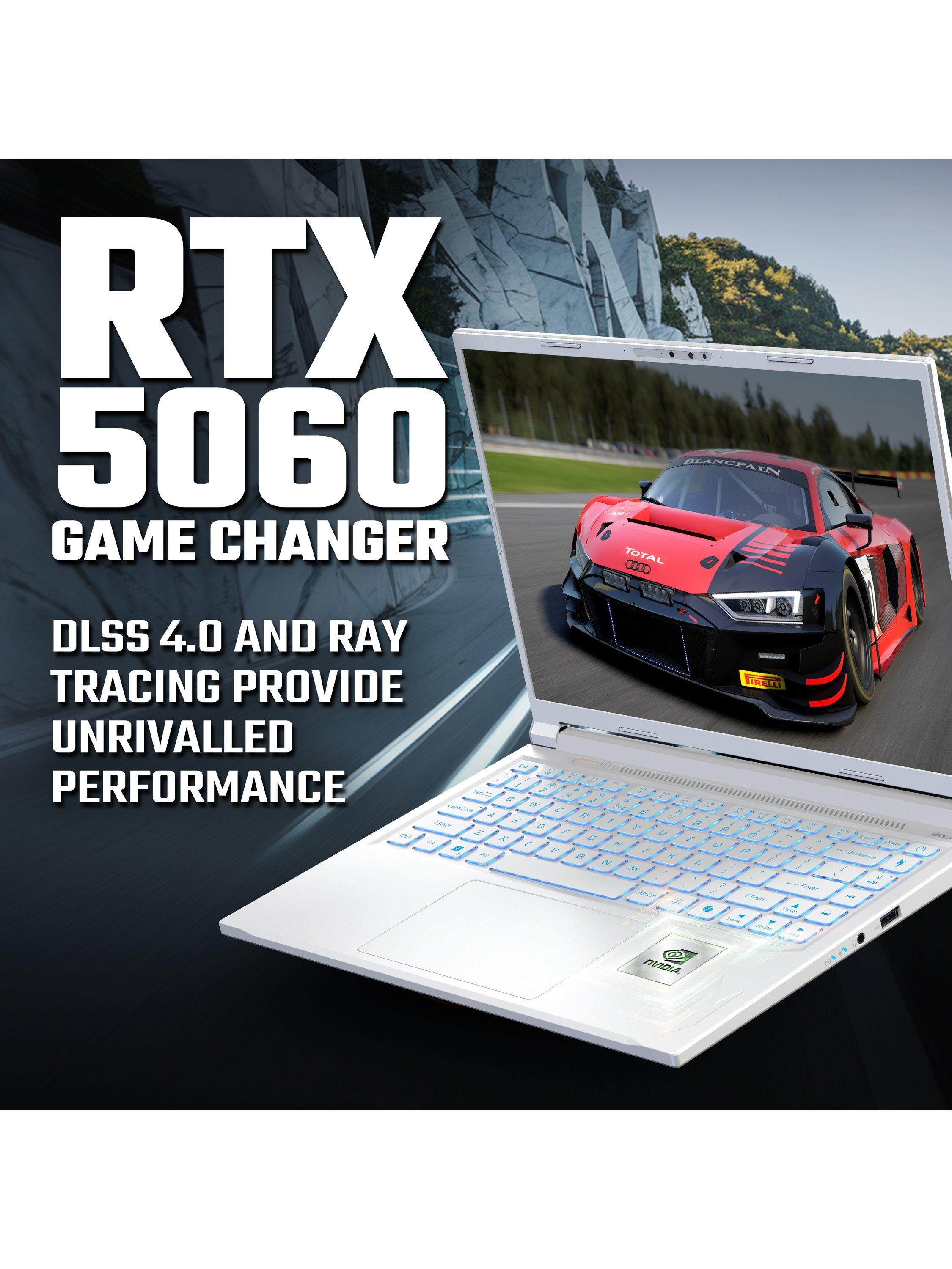 Nitro V14 Gaming Laptop, AMD Ryzen AI 7 Processor, 32GB RAM, 1TB SSD, RTX 5060, 14.5” WQXGA, White