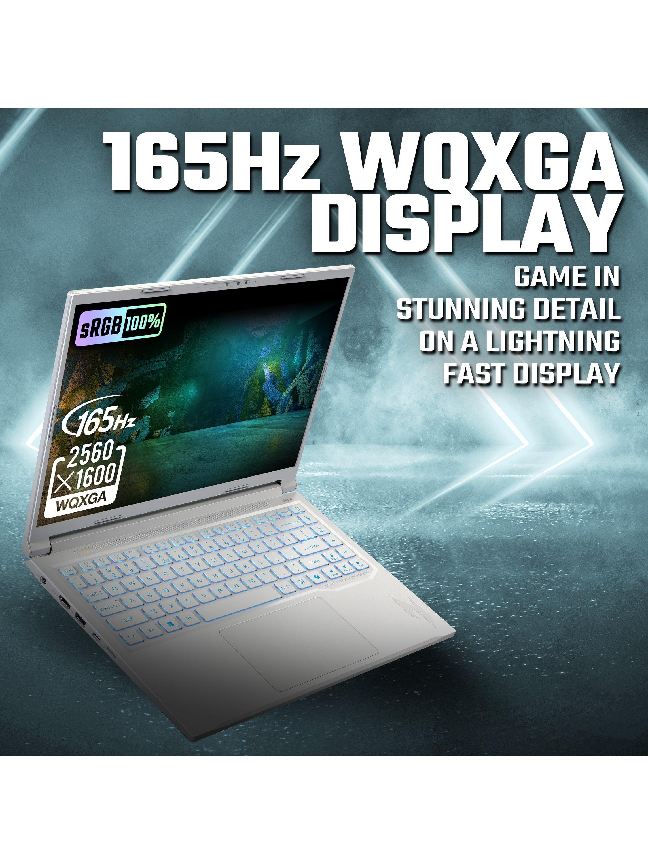 Nitro V14 Gaming Laptop, AMD Ryzen AI 7 Processor, 32GB RAM, 1TB SSD, RTX 5060, 14.5” WQXGA, White
