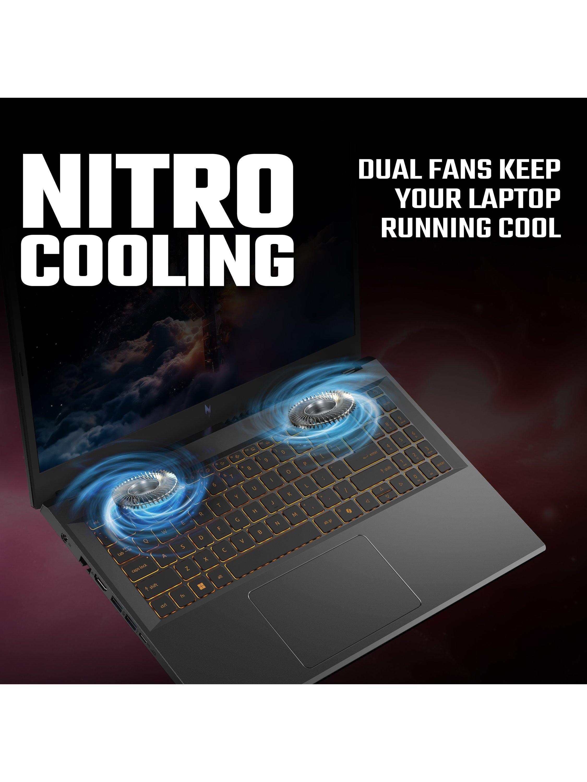 Nitro V15 Gaming Laptop, Intel Core i7 Processor, 16GB RAM, 1TB SSD, RTX 5060, 15.6” Full HD, Black