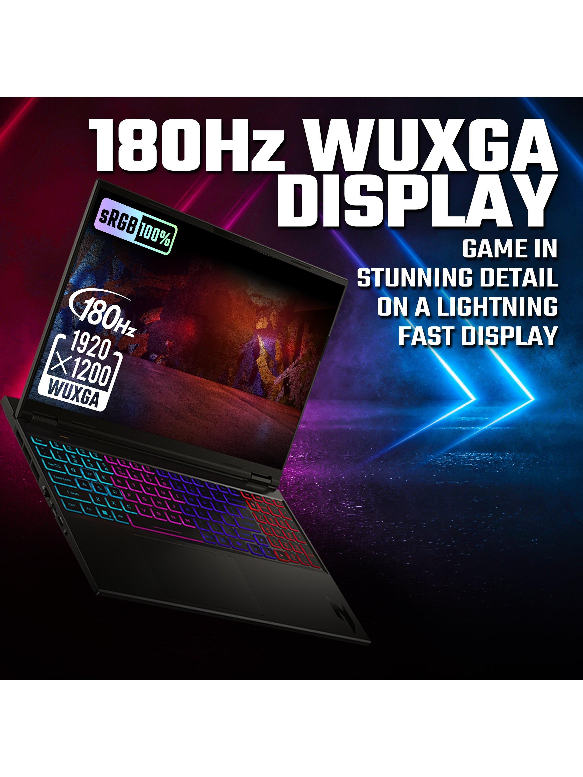 Nitro 16S AI Gaming Laptop, AMD Ryzen AI 7 Processor, 32GB RAM, 1TB SSD, RTX 5070 Ti, 16” WQXGA, Black
