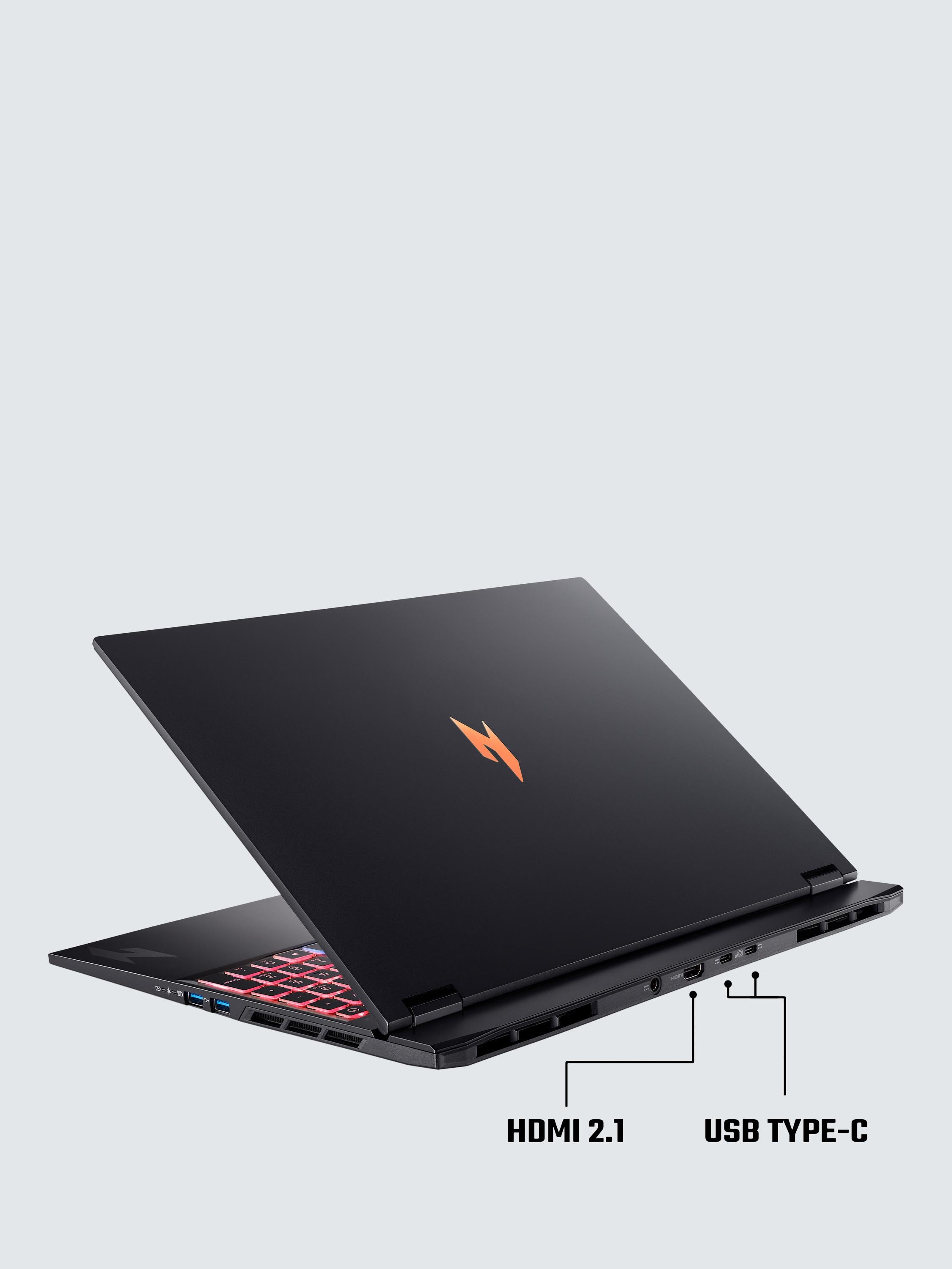 Nitro 16S AI Gaming Laptop, AMD Ryzen AI 7 Processor, 32GB RAM, 1TB SSD, RTX 5070 Ti, 16” WQXGA, Black