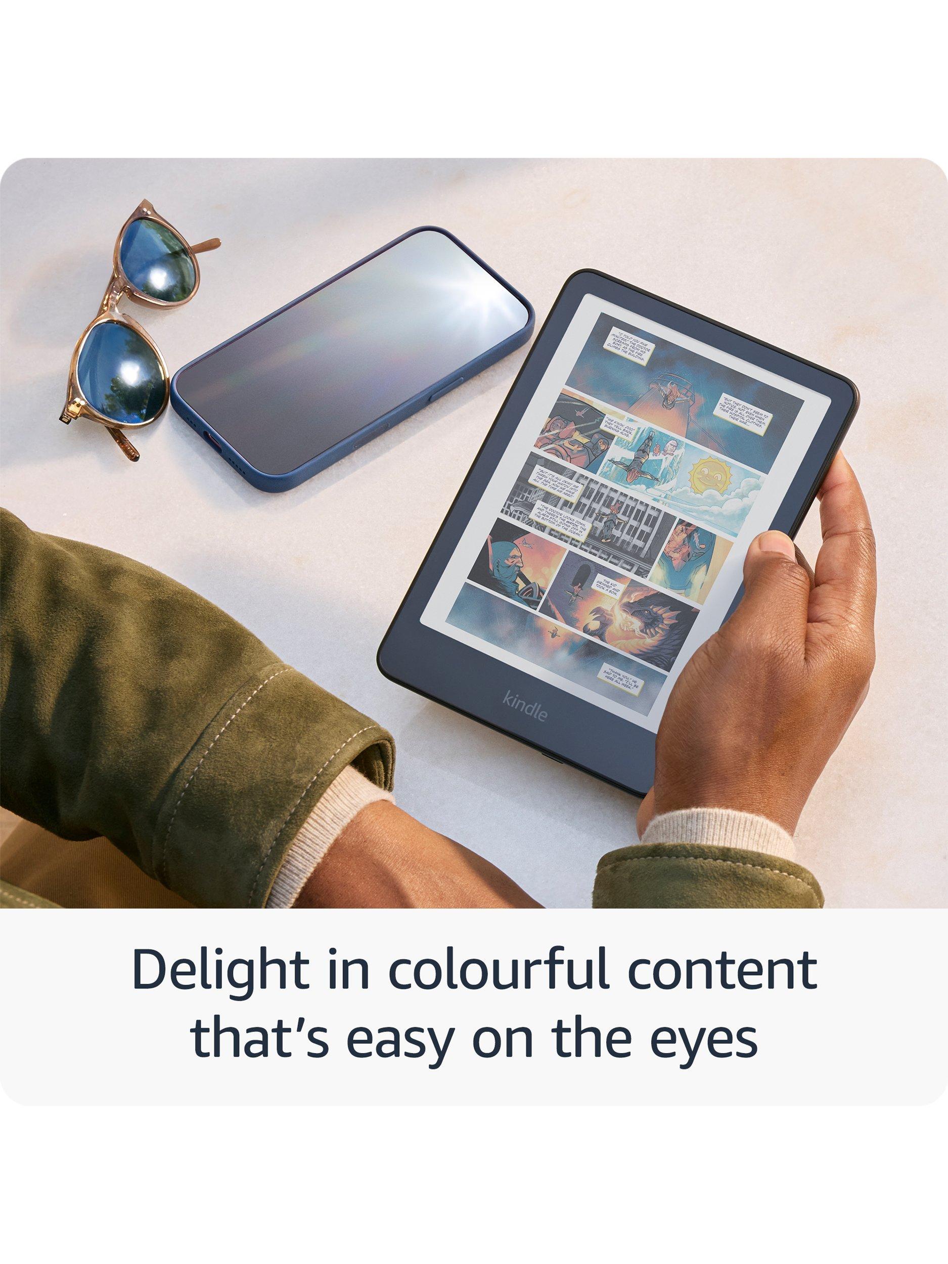 Kindle Colorsoft (2025) eReader, 7” Colour Illuminated Touch Screen, 16GB, Black