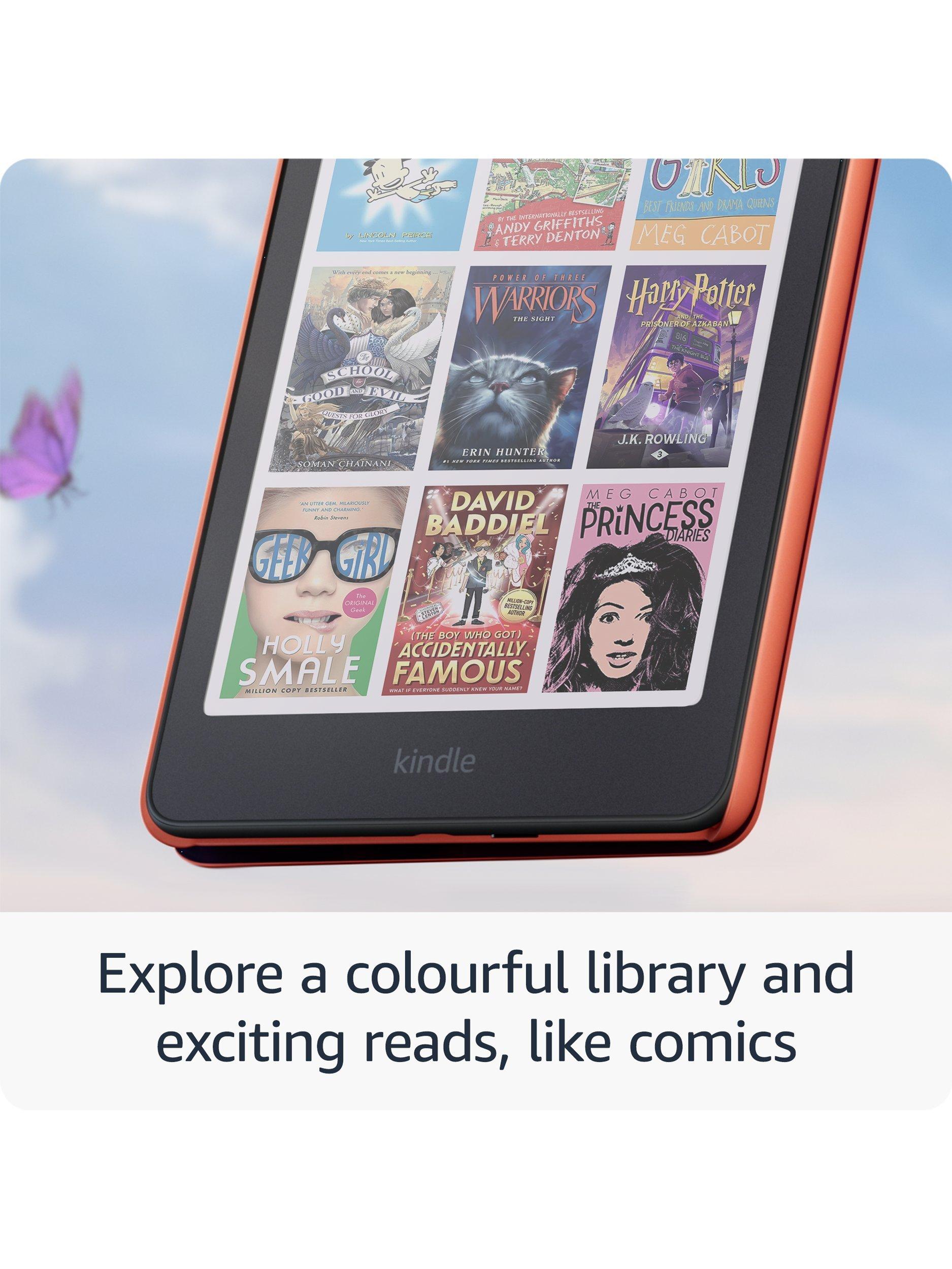 Kindle Colorsoft Kids Edition (2025) eReader, 7” Colour Illuminated Touch Screen, 16GB, Fantasy River