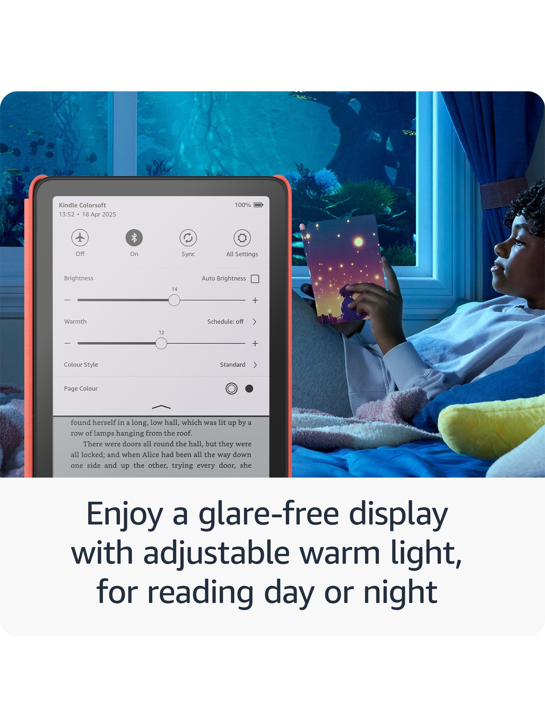 Kindle Colorsoft Kids Edition (2025) eReader, 7” Colour Illuminated Touch Screen, 16GB, Fantasy River