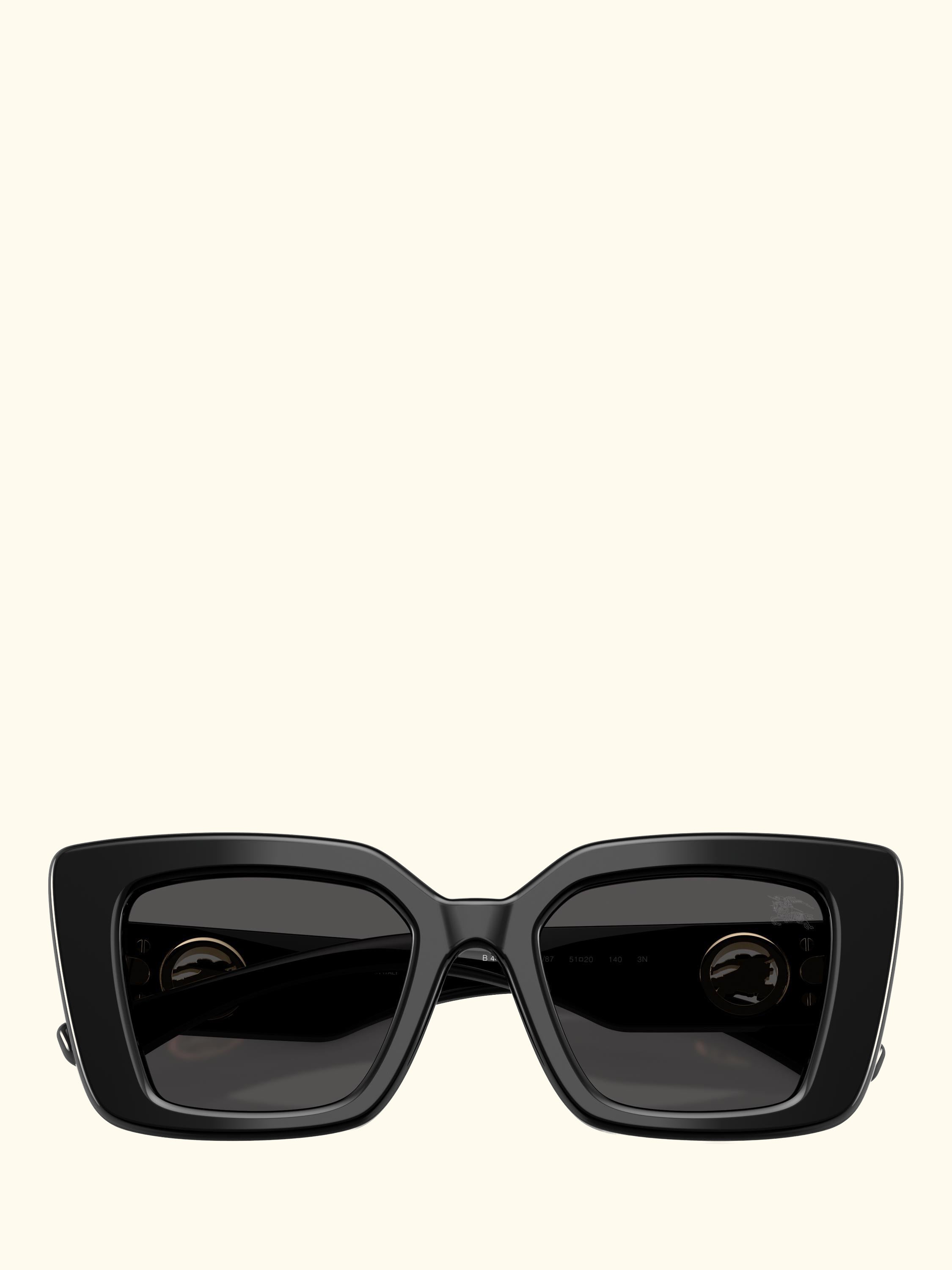 BE4476 Women's Cat's Eye Sunglasses, Black/Grey