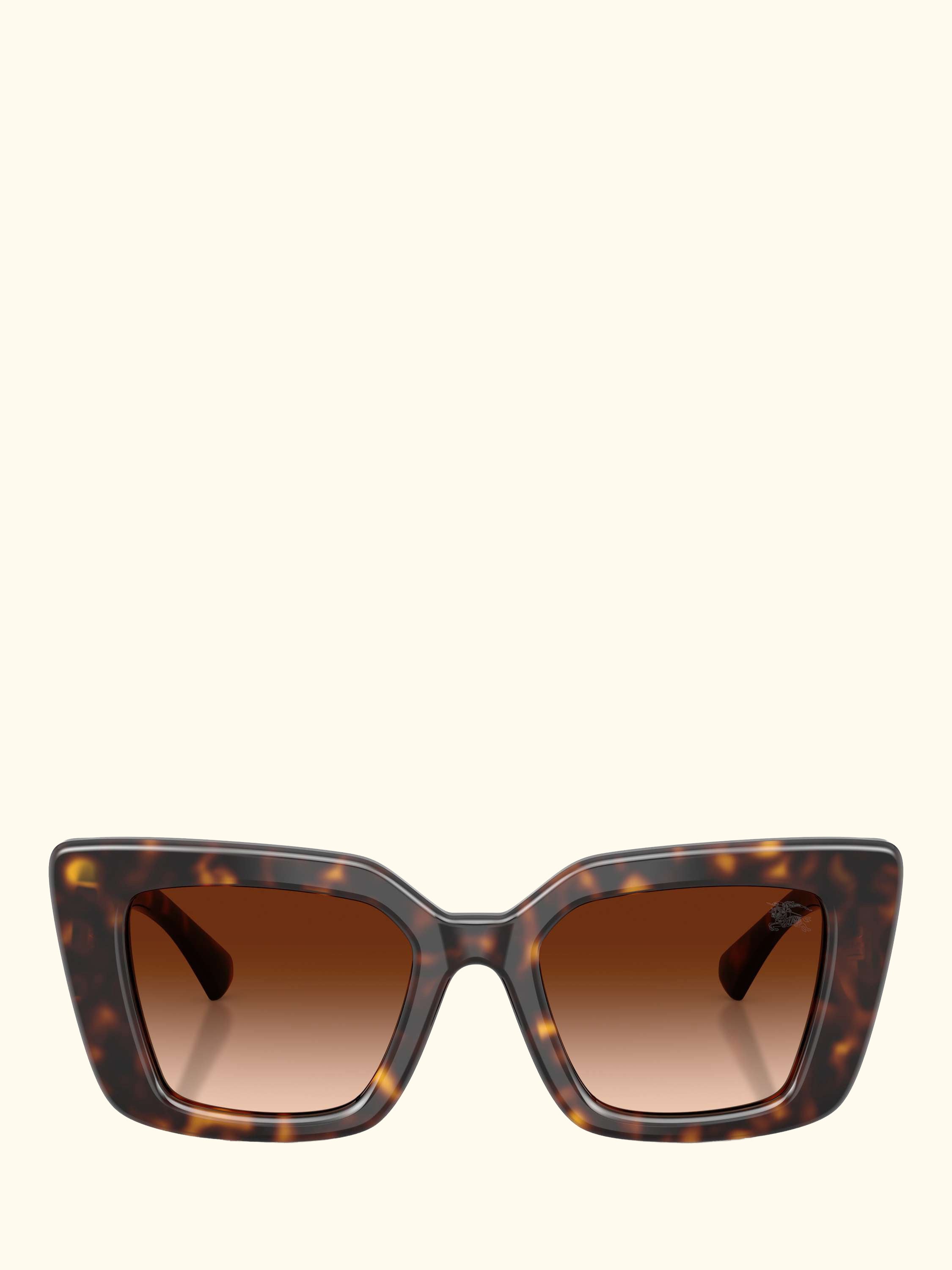 BE4476 Women's Cat's Eye Sunglasses, Dark Havana/Brown Gradient