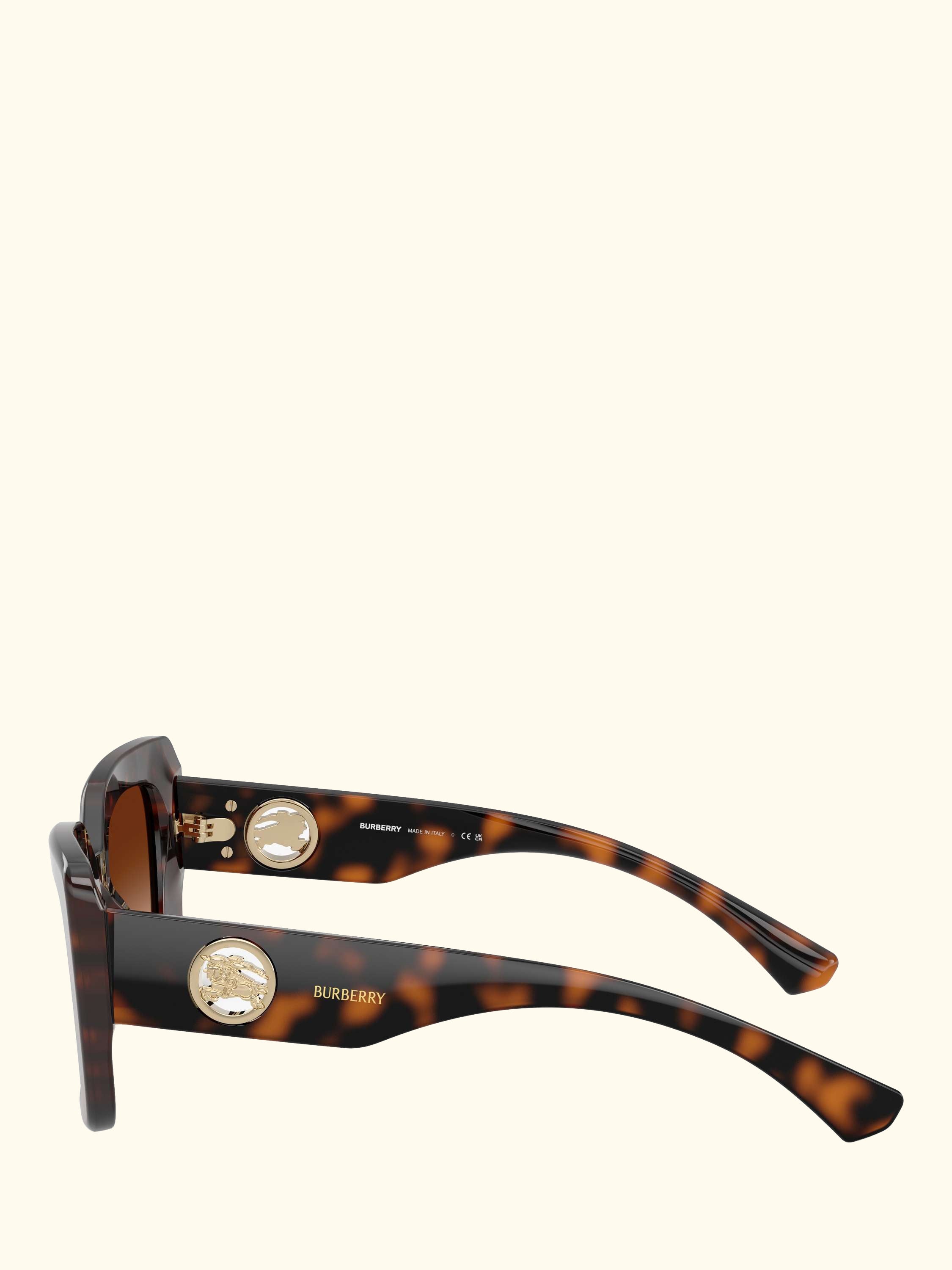 BE4476 Women's Cat's Eye Sunglasses, Dark Havana/Brown Gradient