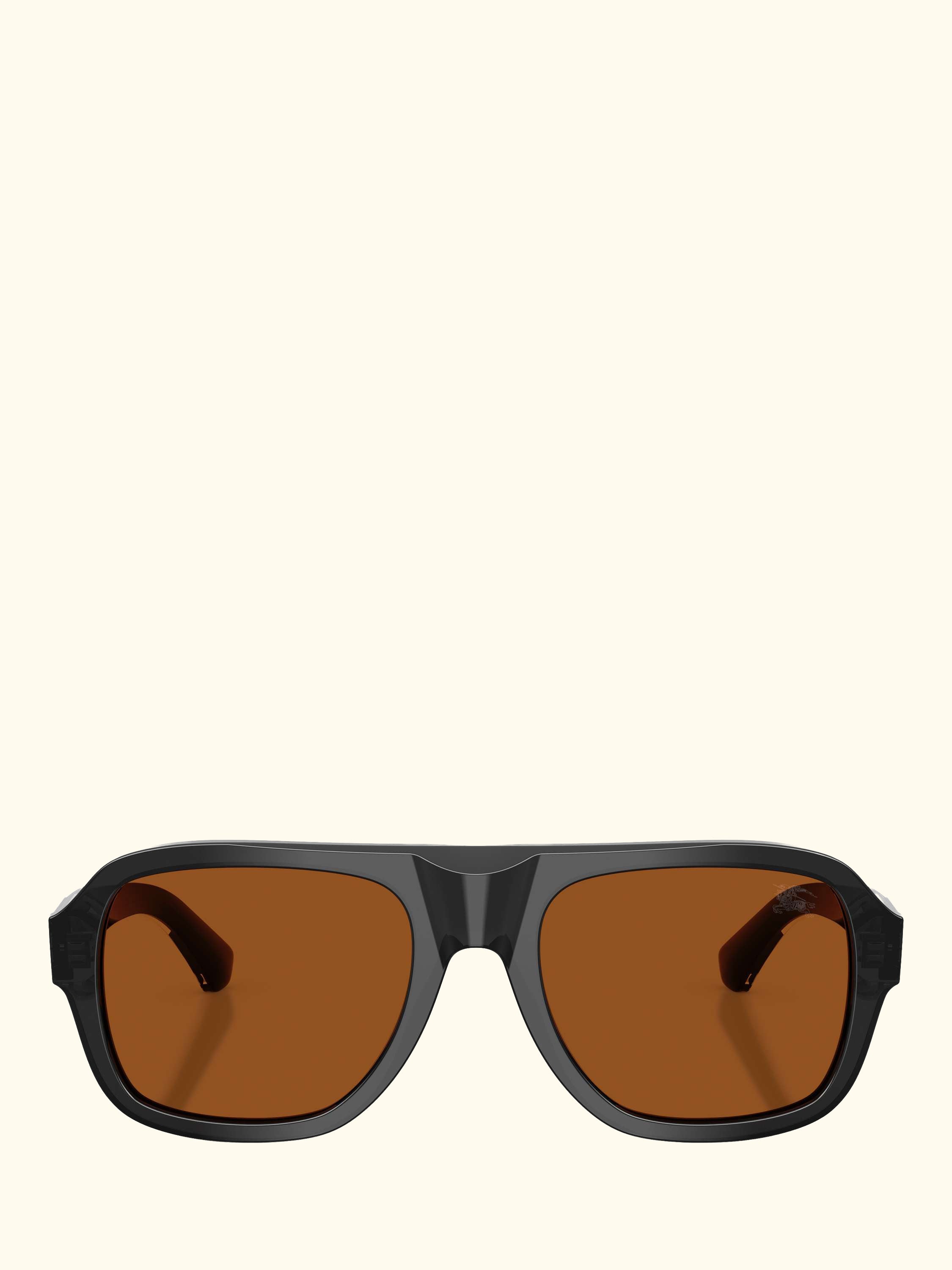 BE4478 Men's Aviator Sunglasses, Grey/Brown