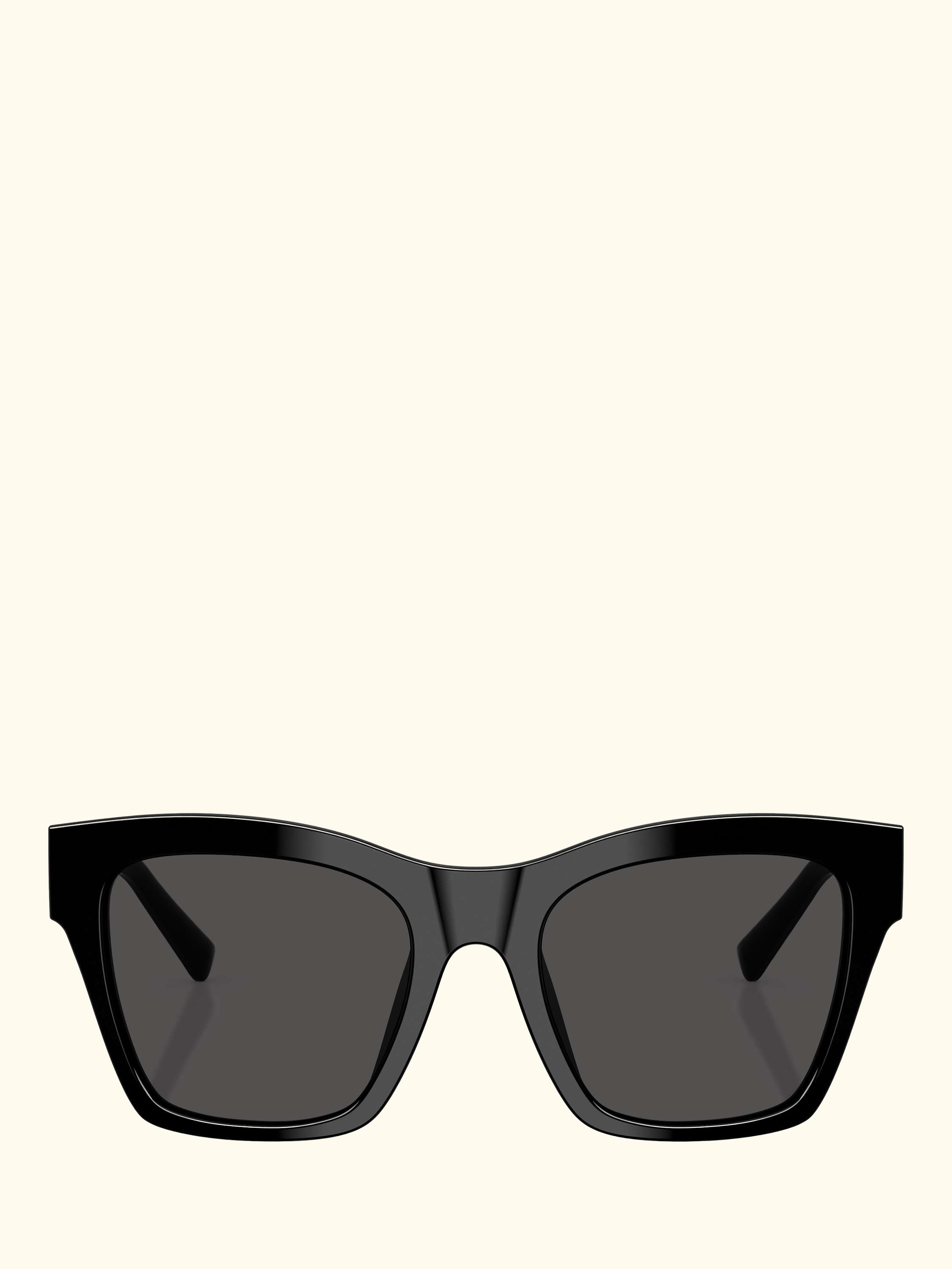 DG4512 Women's Square Sunglasses, Black/Grey