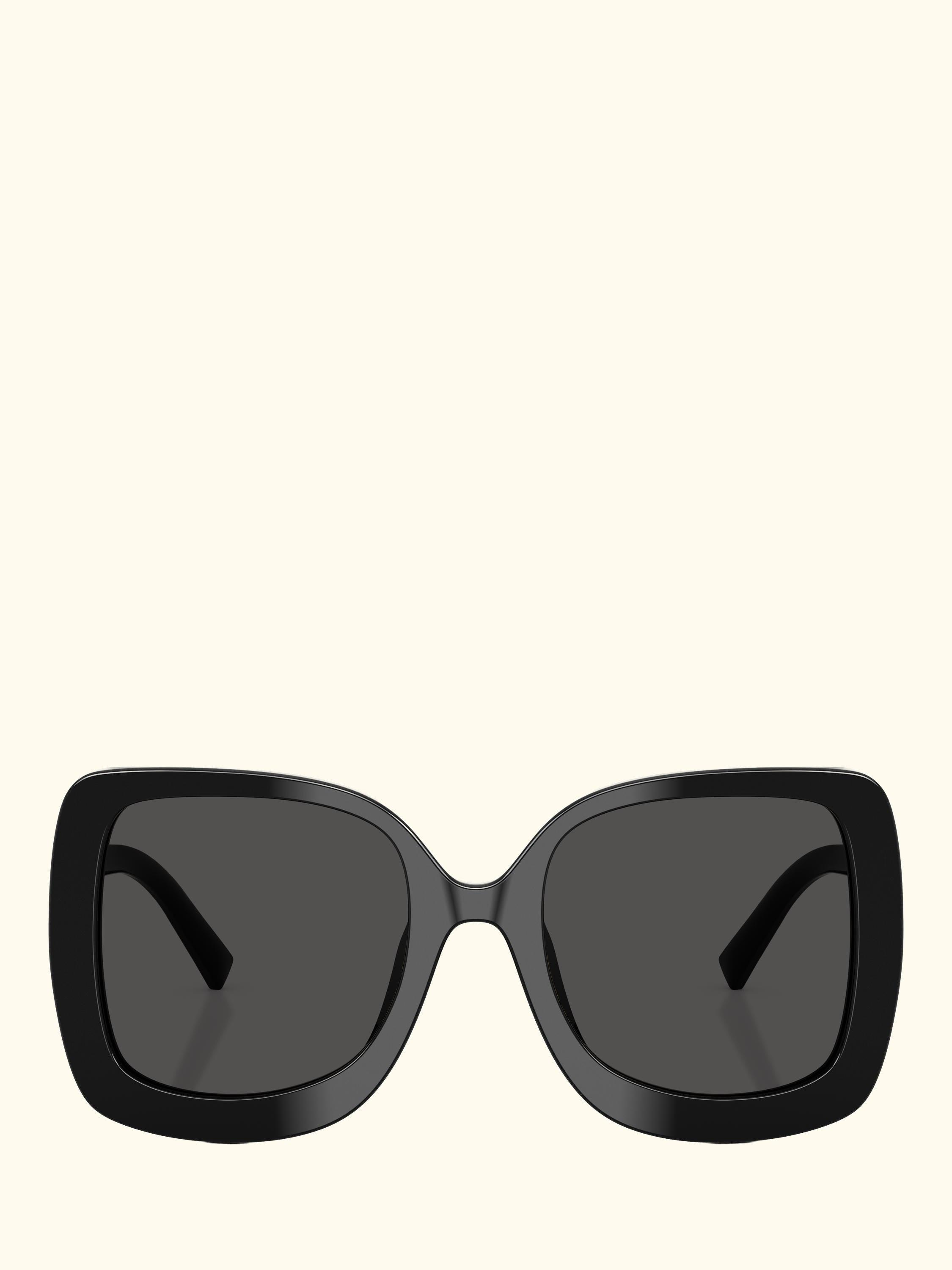 DG45135 Women's Square Sunglasses, Black/Grey