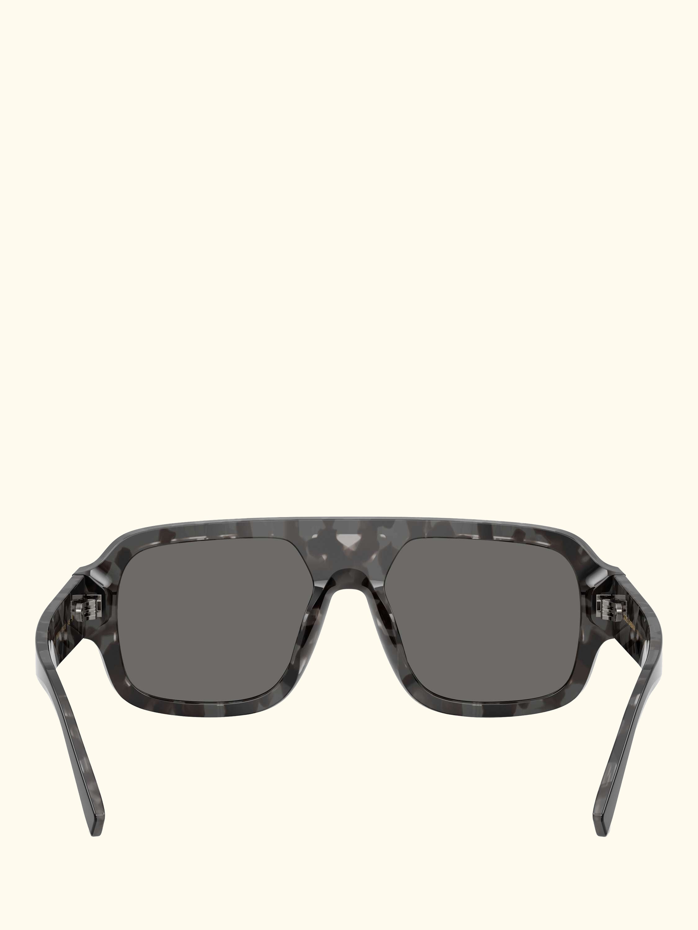 DG4516 Men's Square Sunglasses, Black/Grey