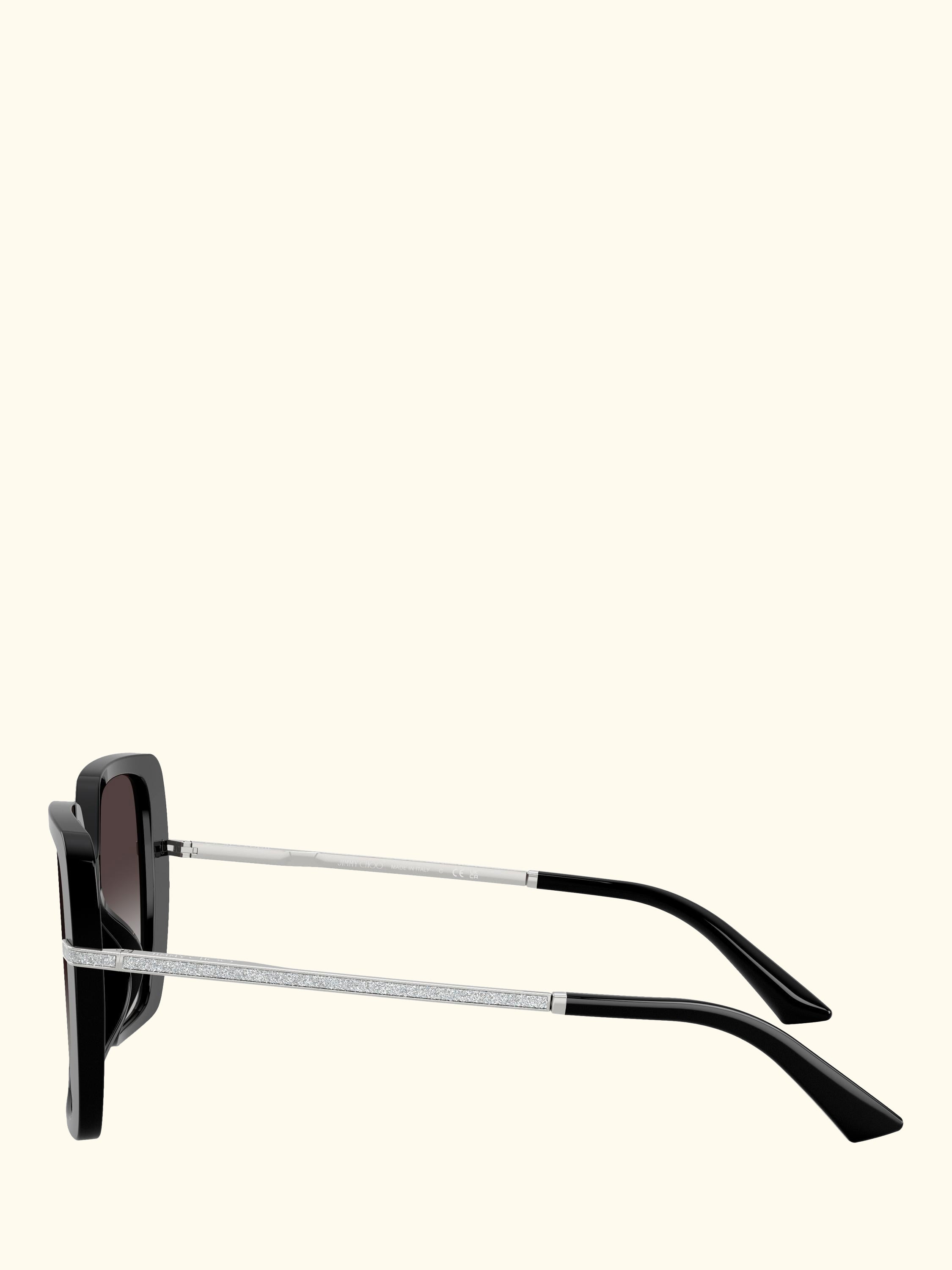 JC5048 Women's Square Sunglasses, Black/Grey Gradient