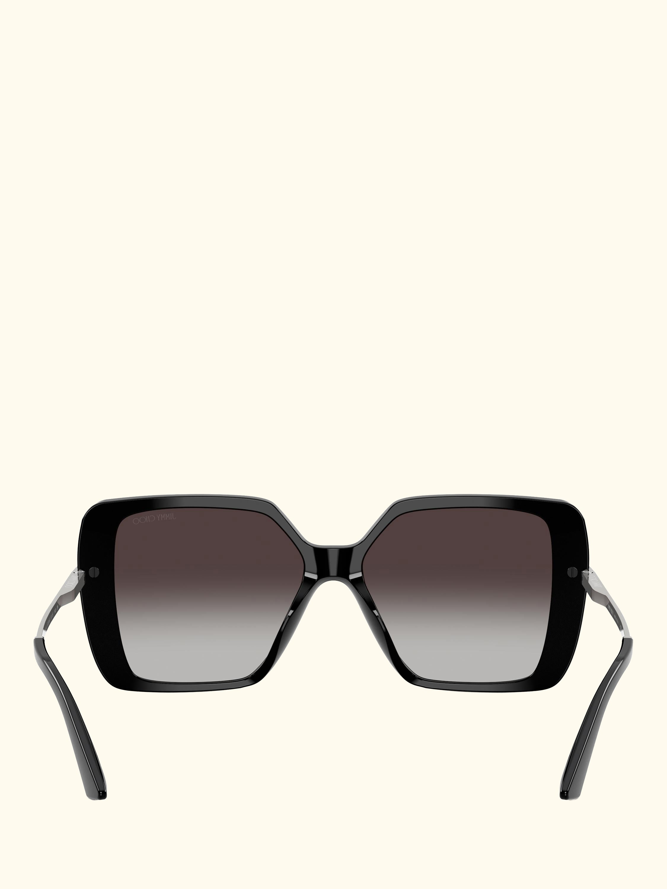 JC5048 Women's Square Sunglasses, Black/Grey Gradient
