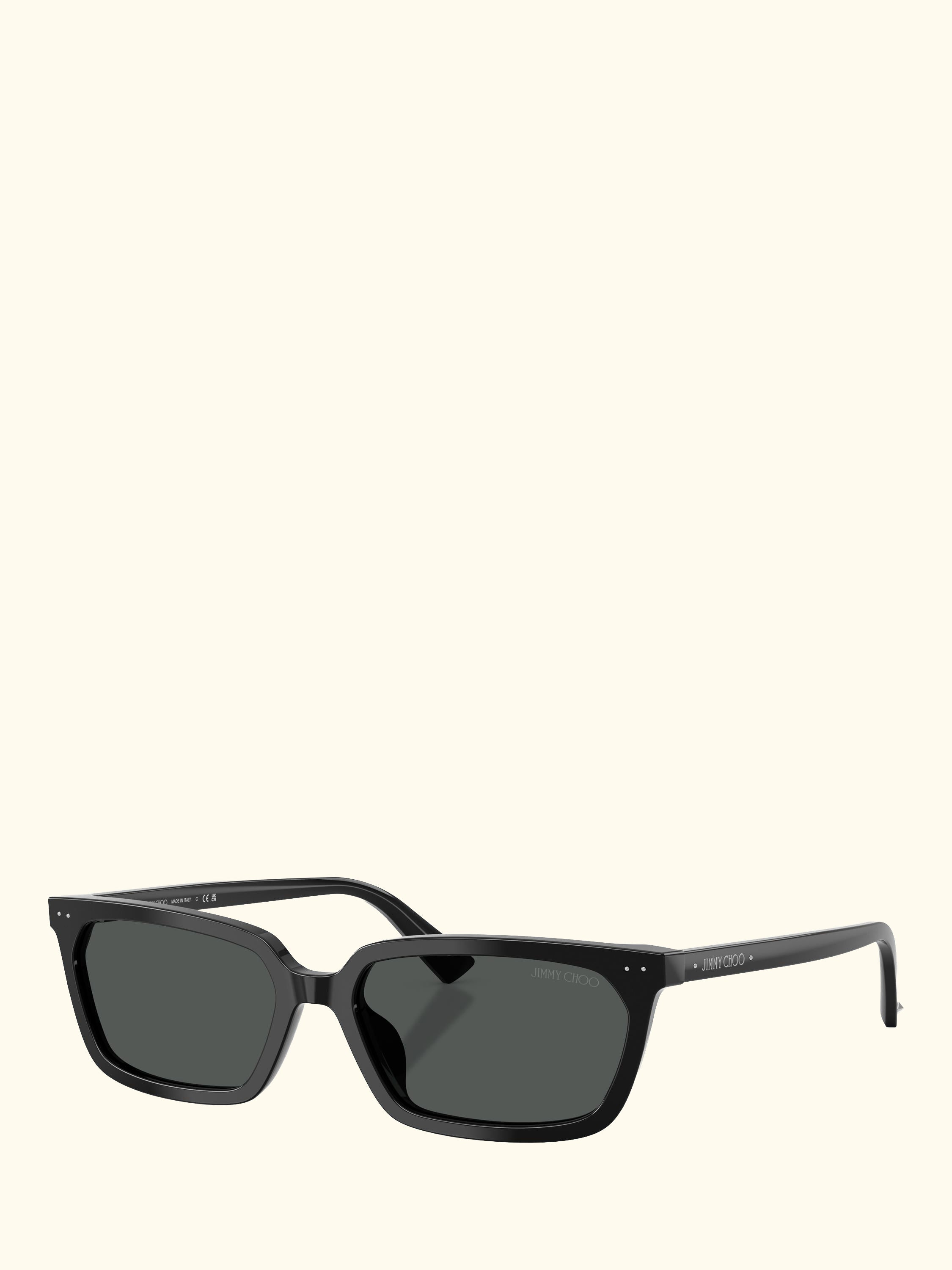 JC5050 Women's Rectangular Sunglasses, Black