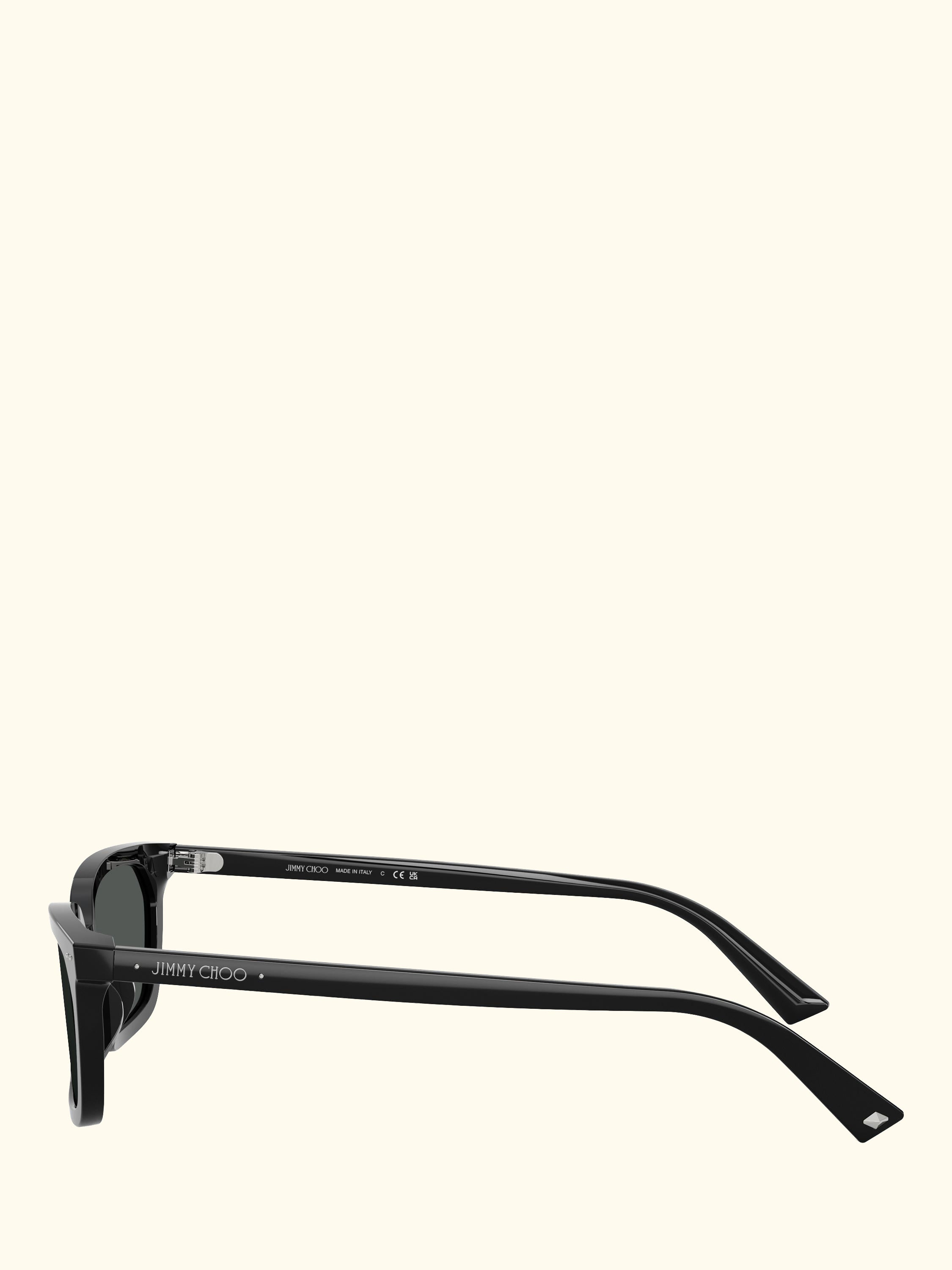 JC5050 Women's Rectangular Sunglasses, Black