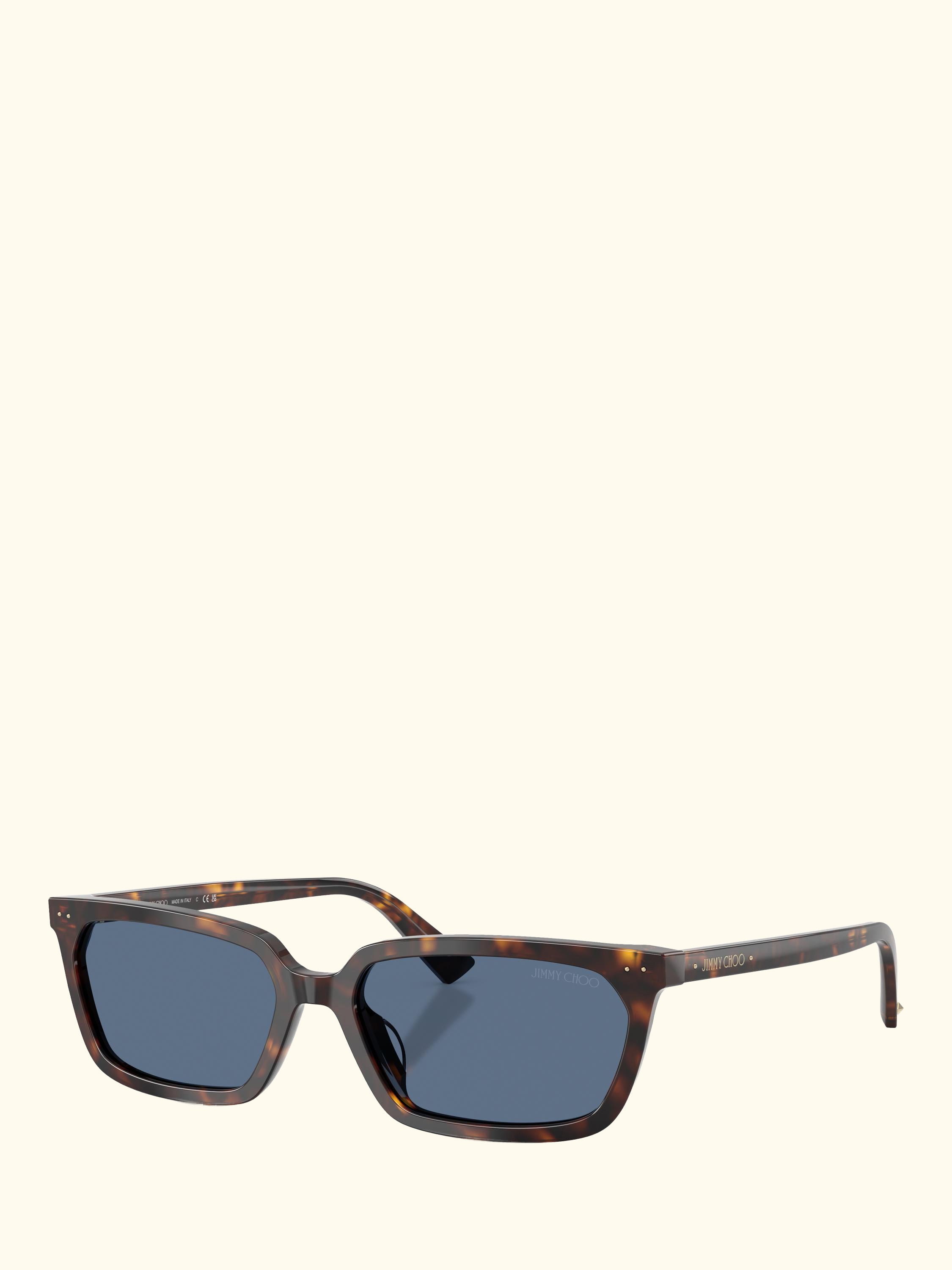 JC5050 Women's Rectangular Sunglasses, Tortoise/Blue