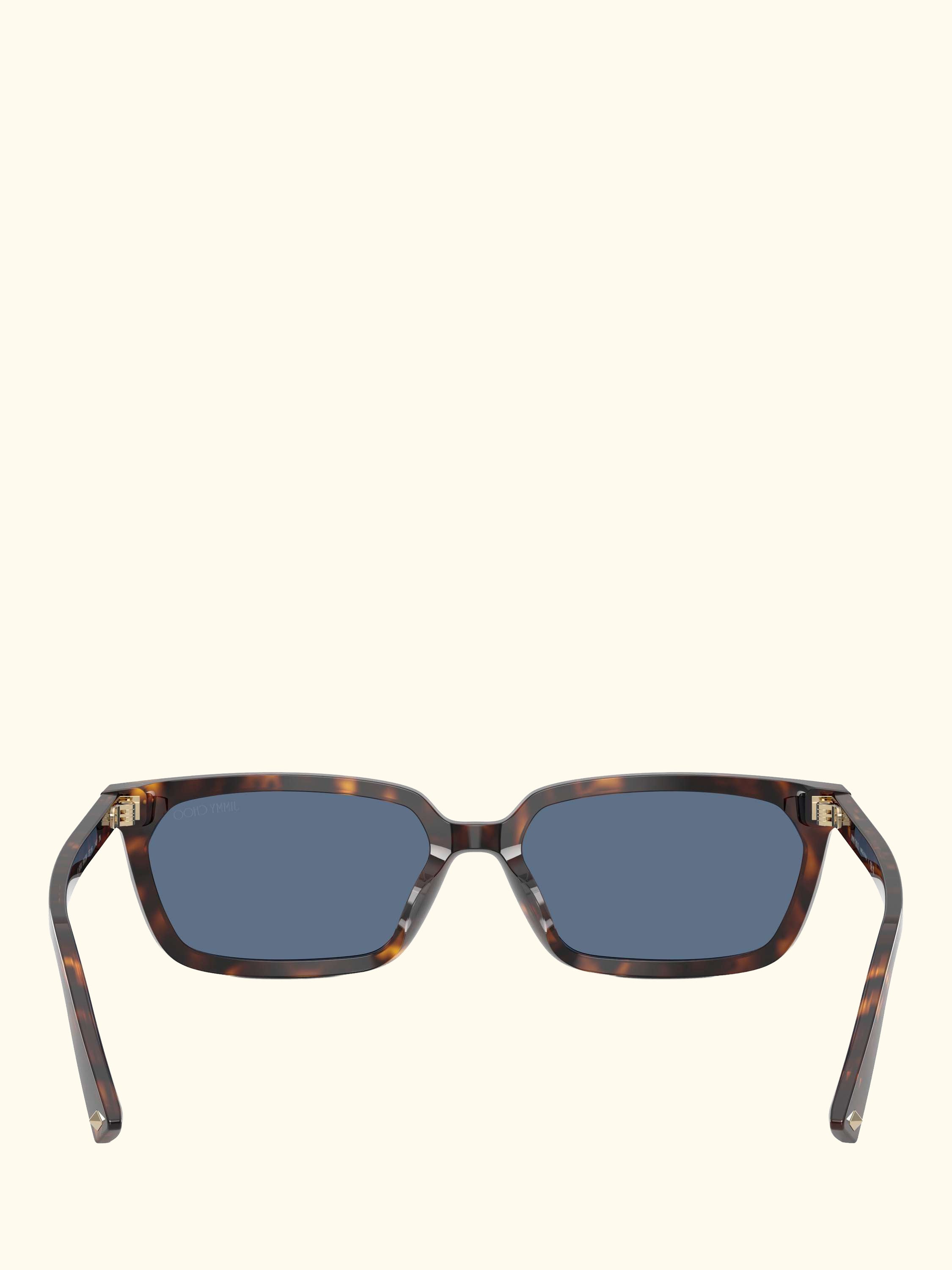 JC5050 Women's Rectangular Sunglasses, Tortoise/Blue