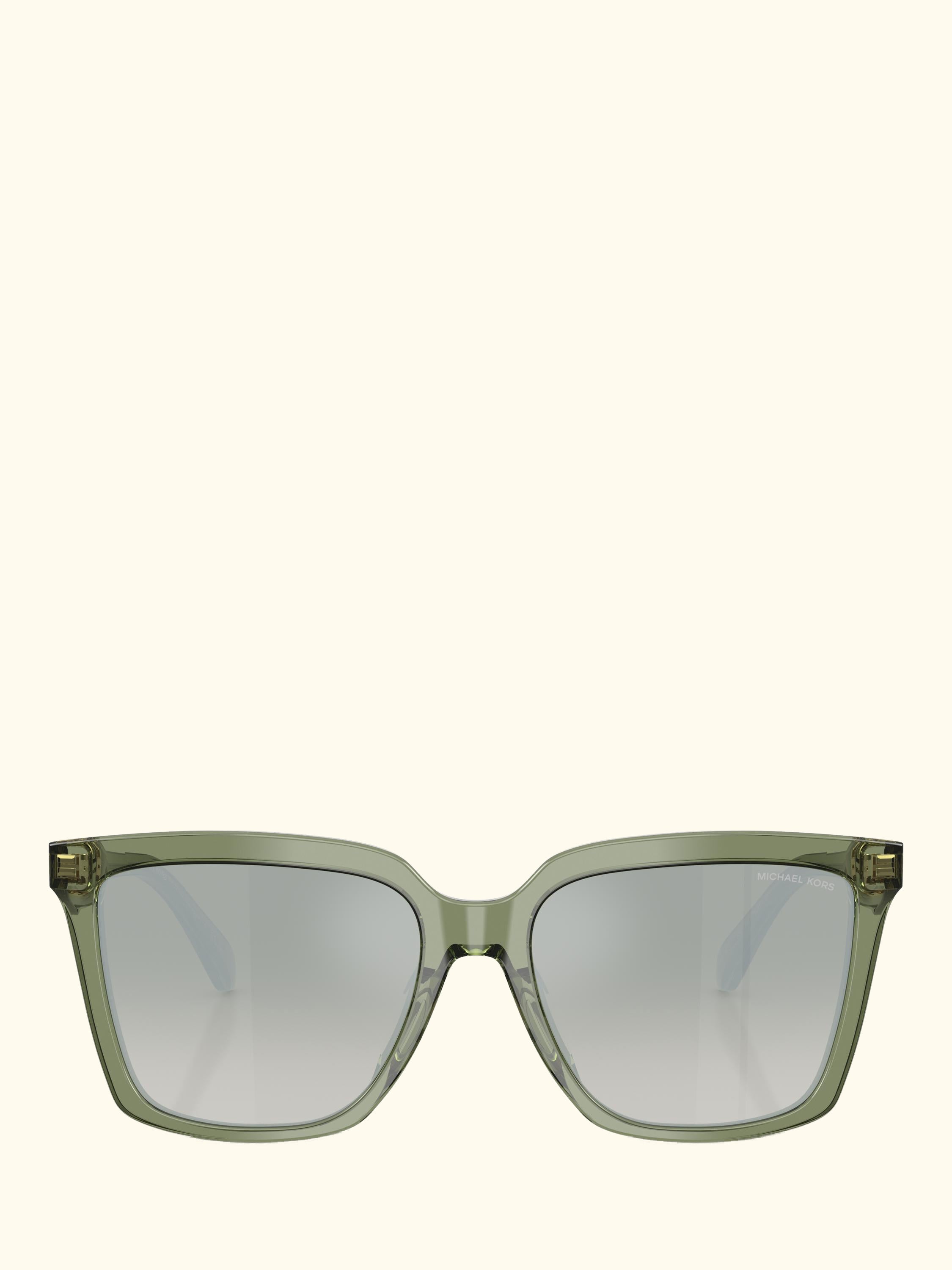 MK2256 Women's Square Sunglasses, Green